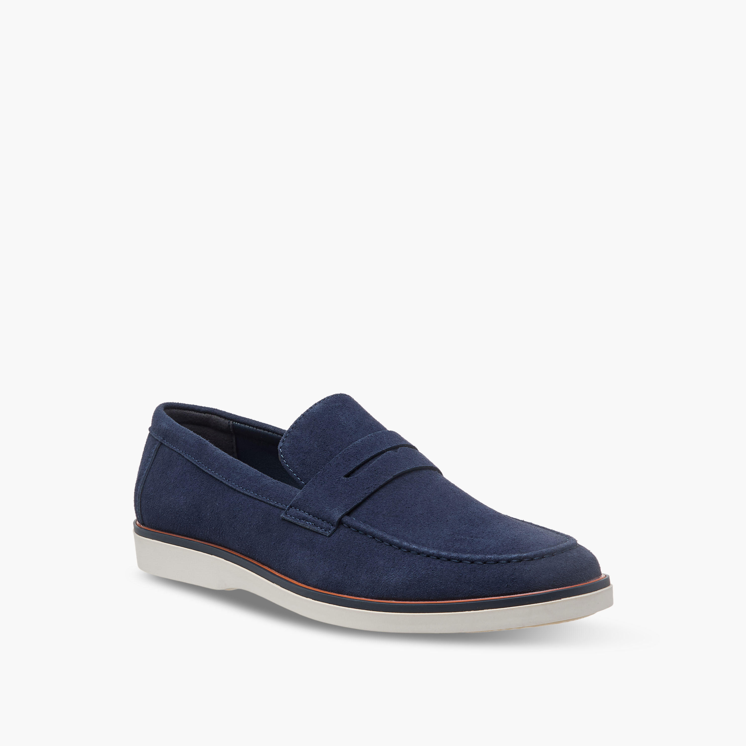 LBL by Shoexpress Men Textured Slip-On Loafers-men-shoes-loafersandmoccasins-image-2