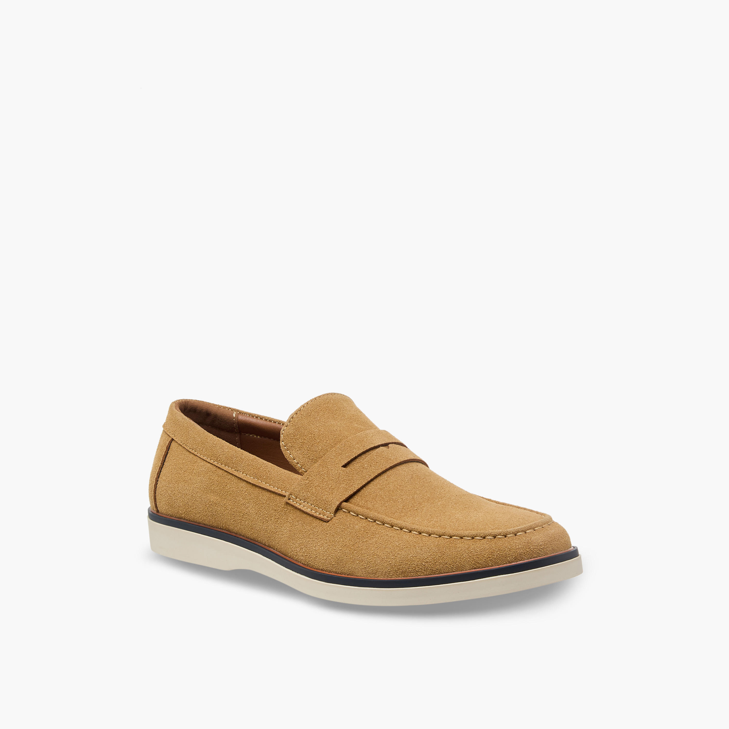 LBL by Shoexpress Men Textured Slip-On Loafers-men-shoes-loafersandmoccasins-image-2