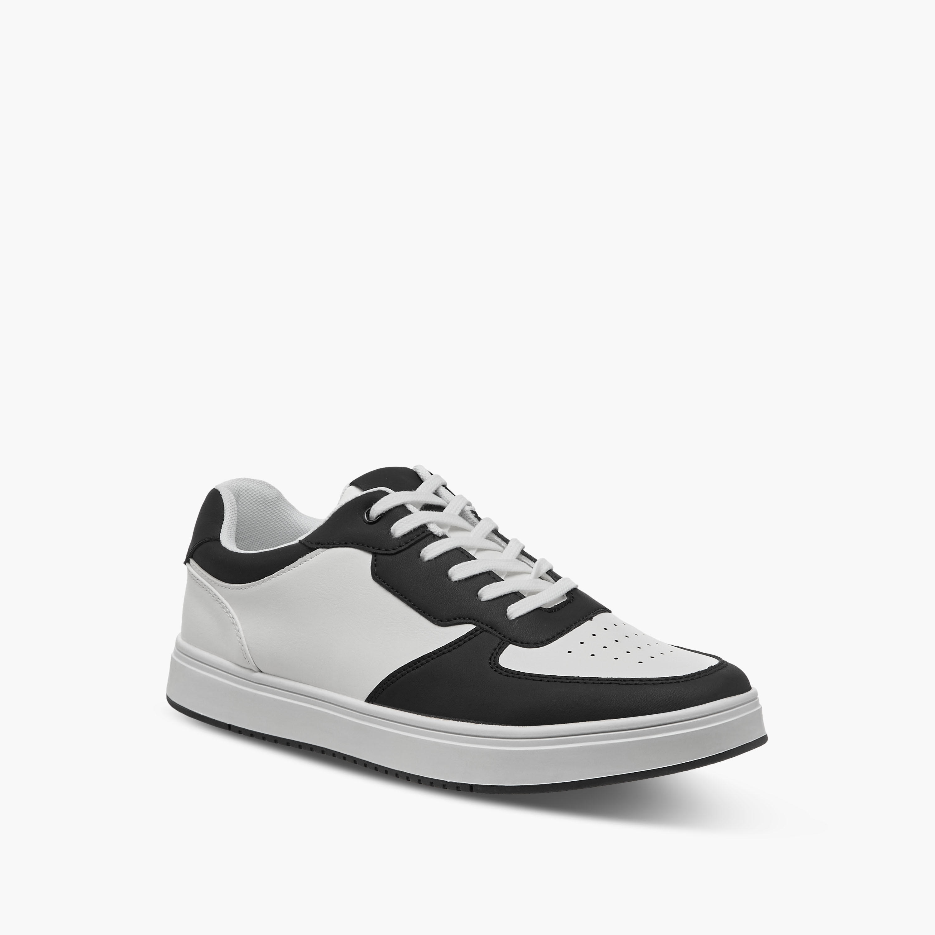 LBL by Shoexpress Men Perforated Lace-Up Sneakers-men-shoes-sneakers-image-3