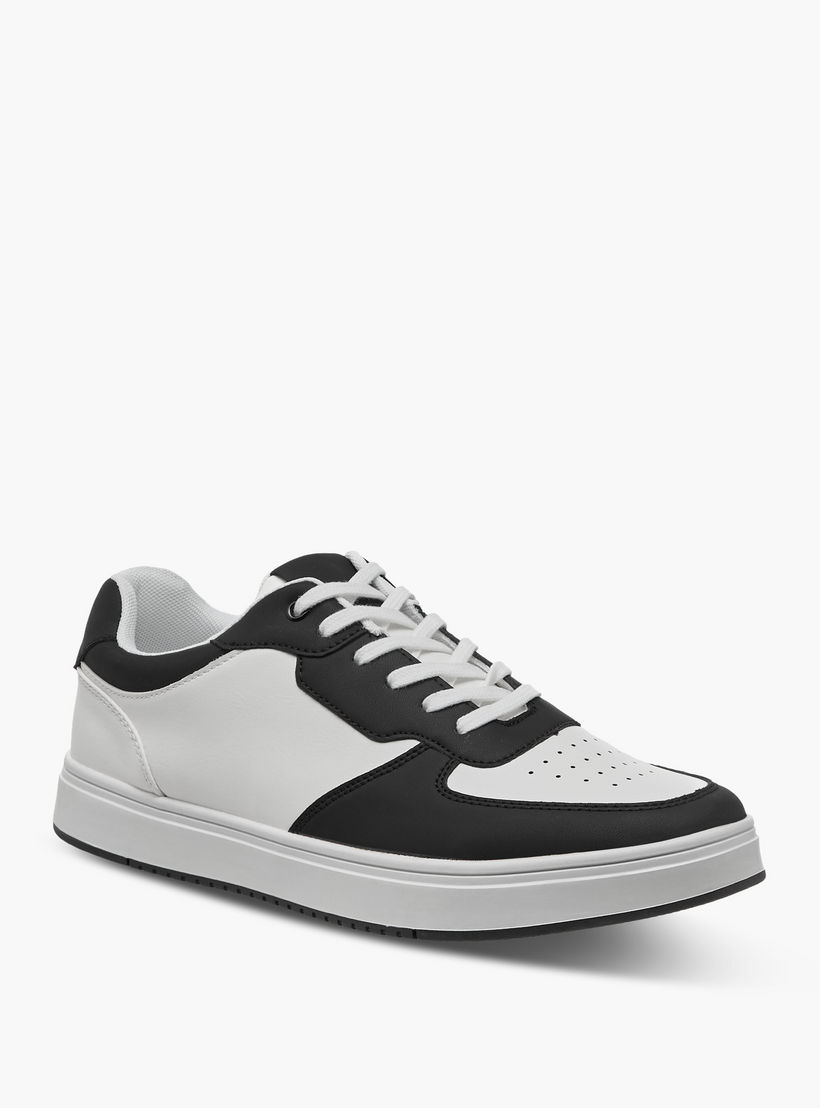 LBL by Shoexpress Men Perforated Lace-Up Sneakers-men-shoes-sneakers-image-3