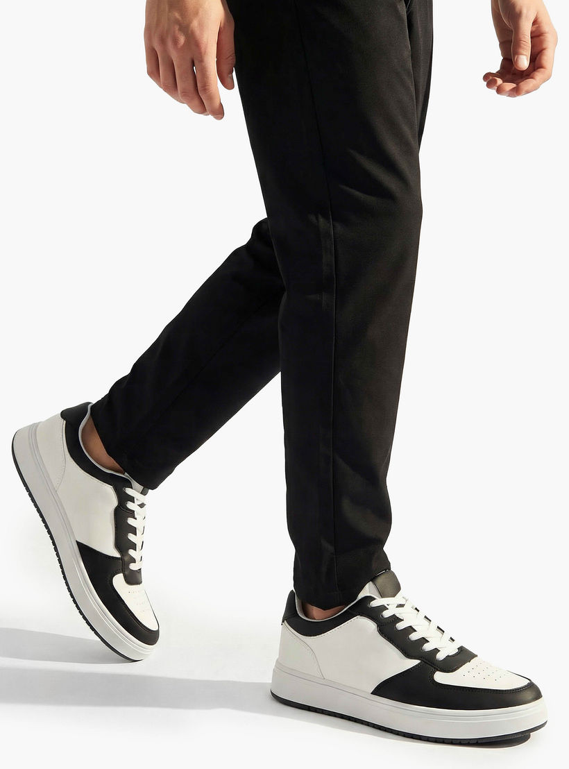 LBL by Shoexpress Men Perforated Lace-Up Sneakers-men-shoes-sneakers-image-6
