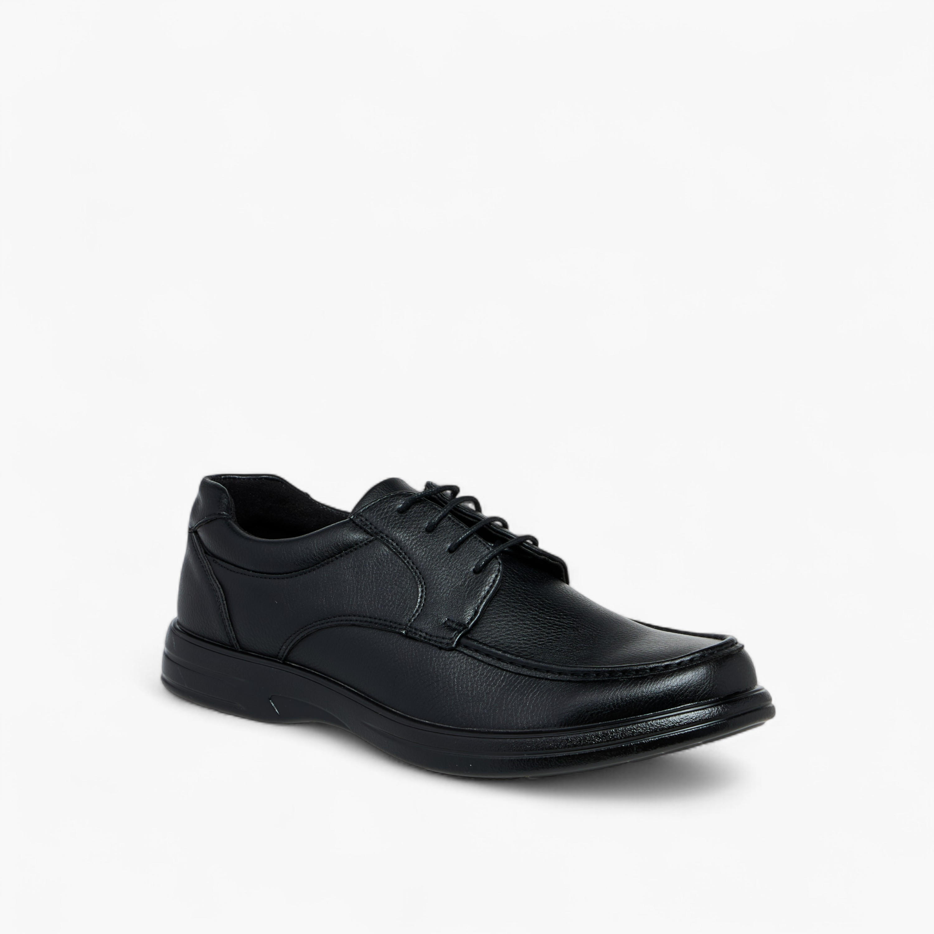 LBL by Shoexpress Textured Lace-Up Derby Shoes-men-shoes-formalshoes-image-2