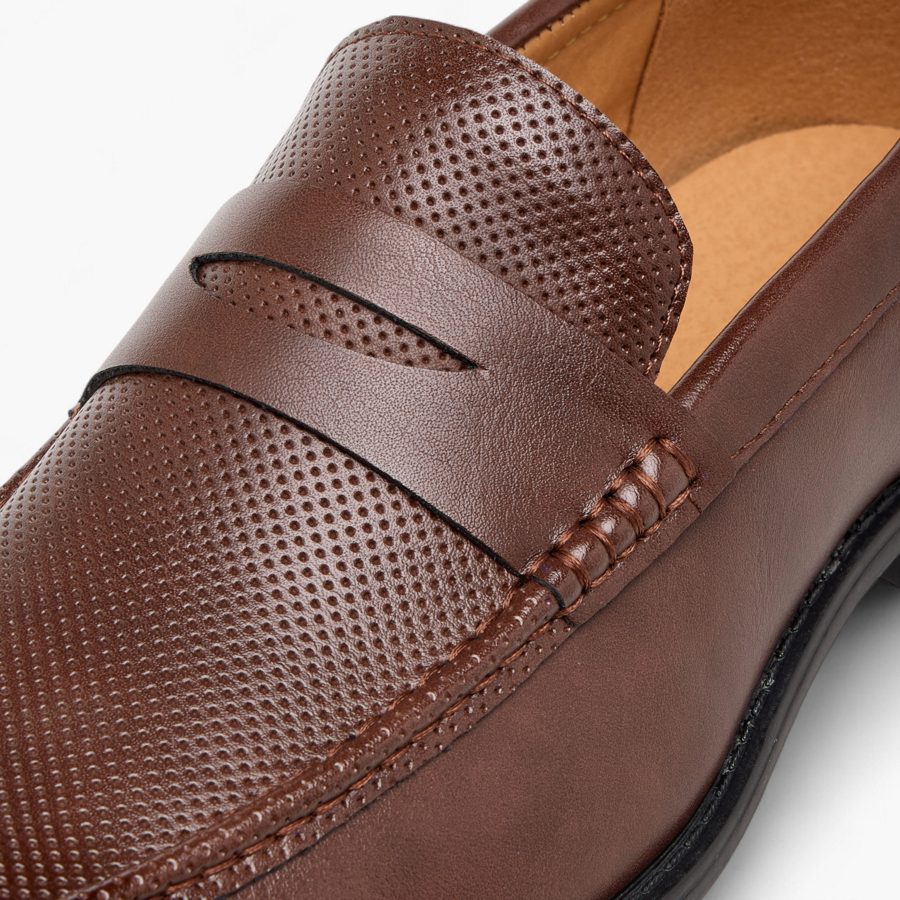 LBL by Shoexpress Textured Slip-On Loafers-men-shoes-loafersandmoccasins-image-4