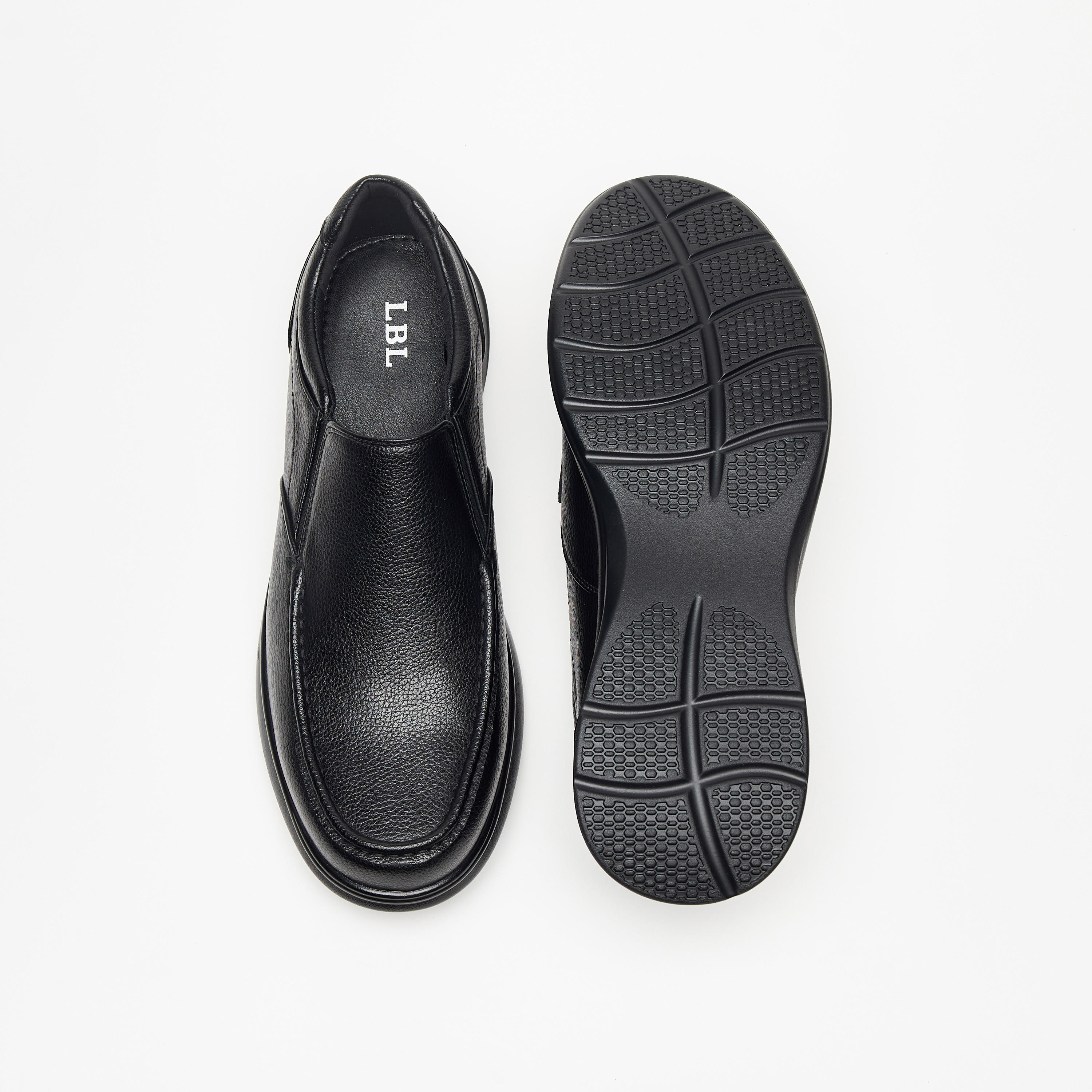 LBL by Shoexpress Men's Solid Slip-On Loafers-men-shoes-formalshoes-image-4