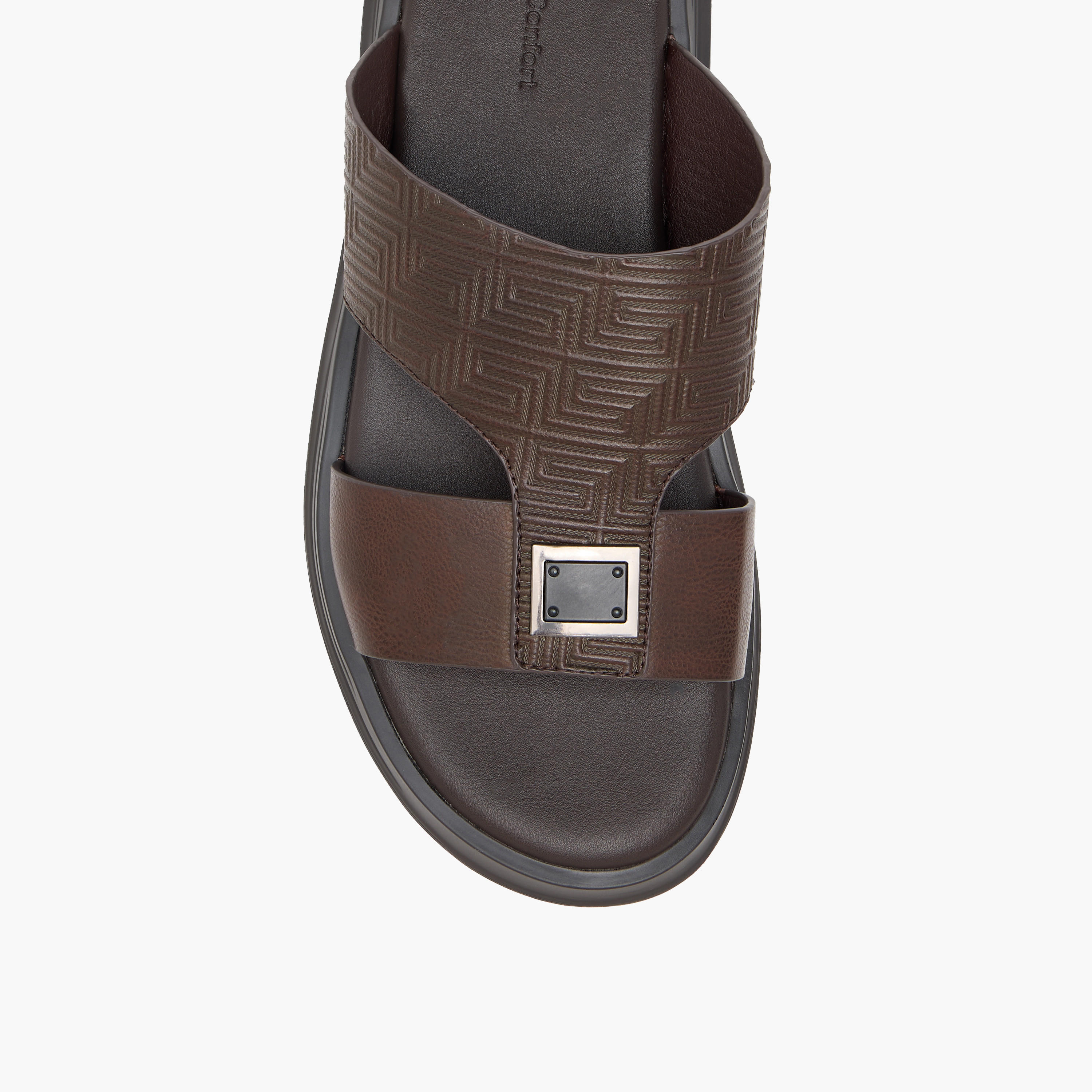 صندل عربي مريح سهل الارتداء بارز الملمس من لو كونفورت-men-shoes-sandals-image-3