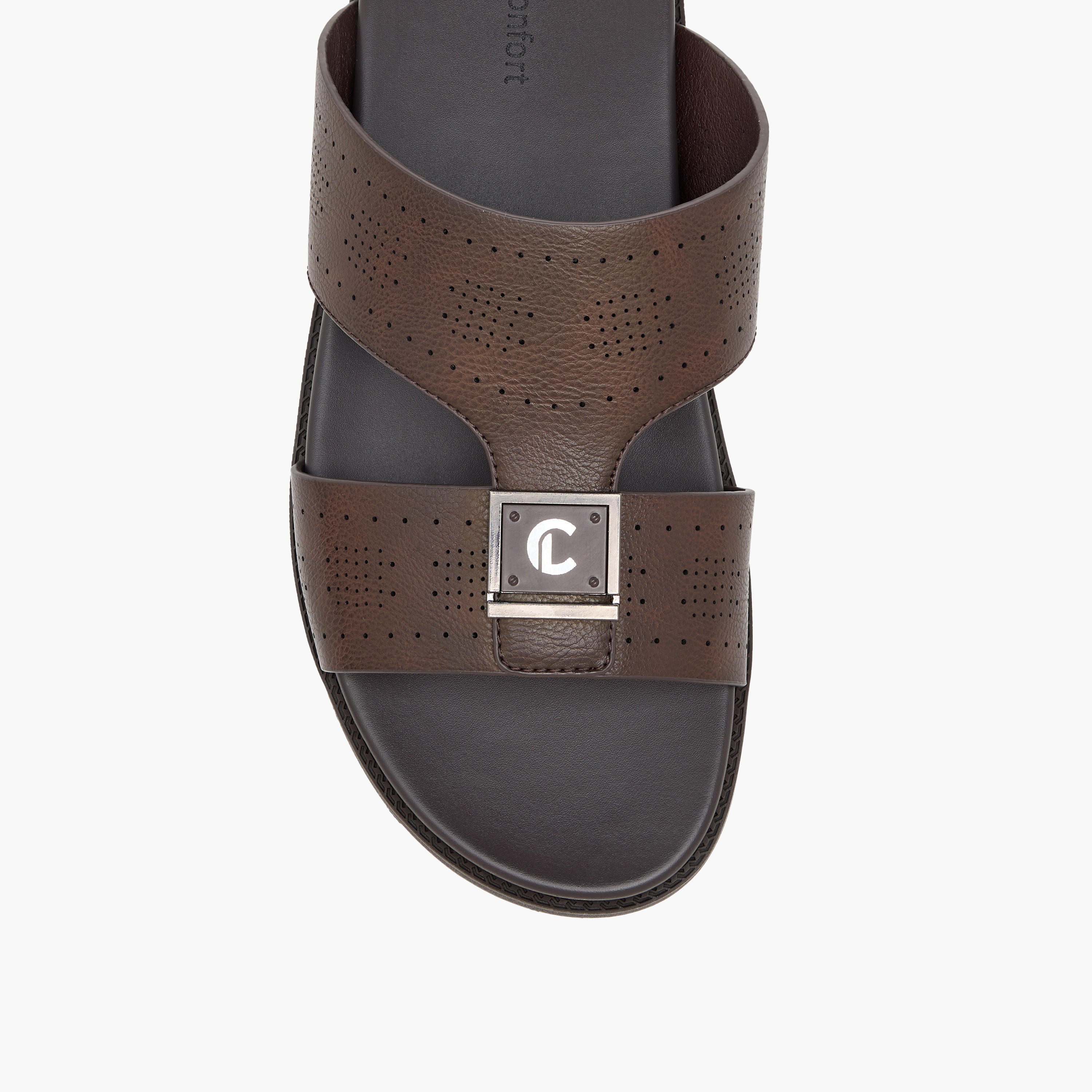 Le Confort Logo Accent Slip-On Arabic Comfort Sandals-men-shoes-sandals-image-3