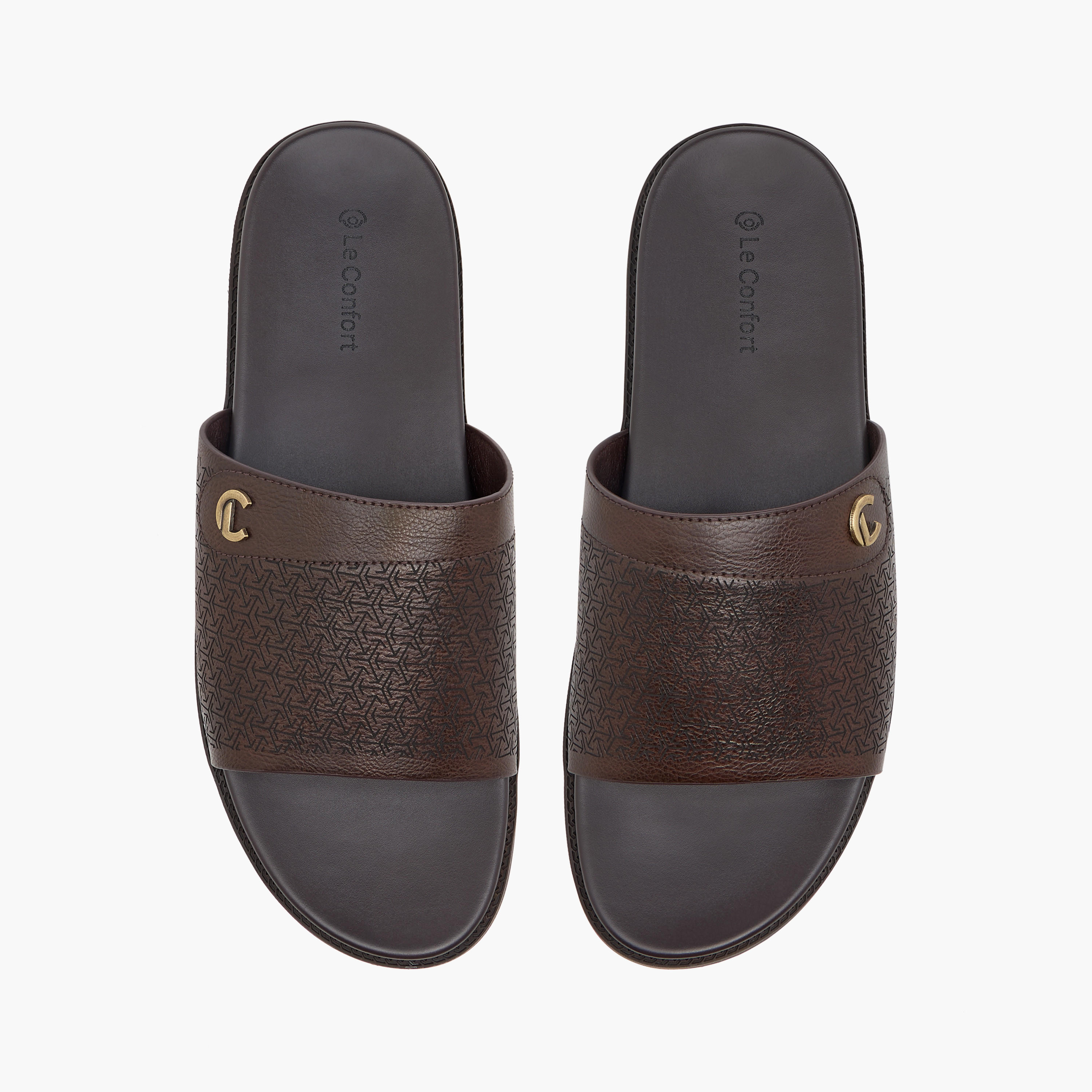 صندل عربي مريح سهل الارتداء بارز الملمس من لو كونفورت-men-shoes-sandals-image-1