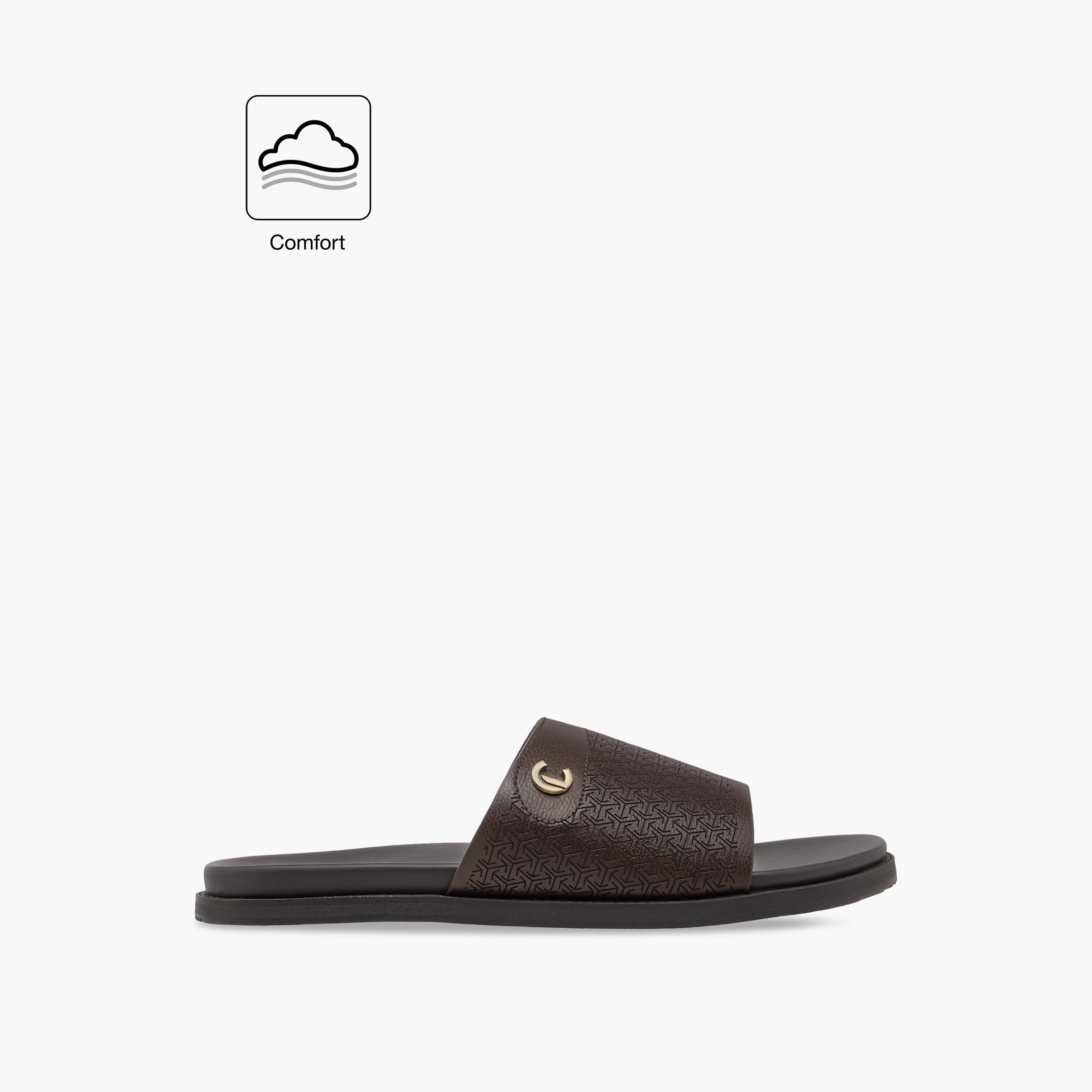 صندل عربي مريح سهل الارتداء بارز الملمس من لو كونفورت-men-shoes-sandals-image-2