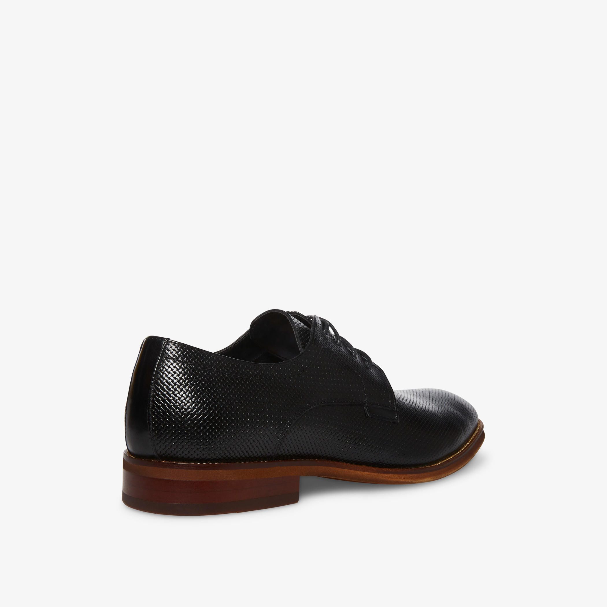 Steve Madden Men's Textured Derby Shoes with Lace-Up Closure-men-shoes-loafersandmoccasins-image-3