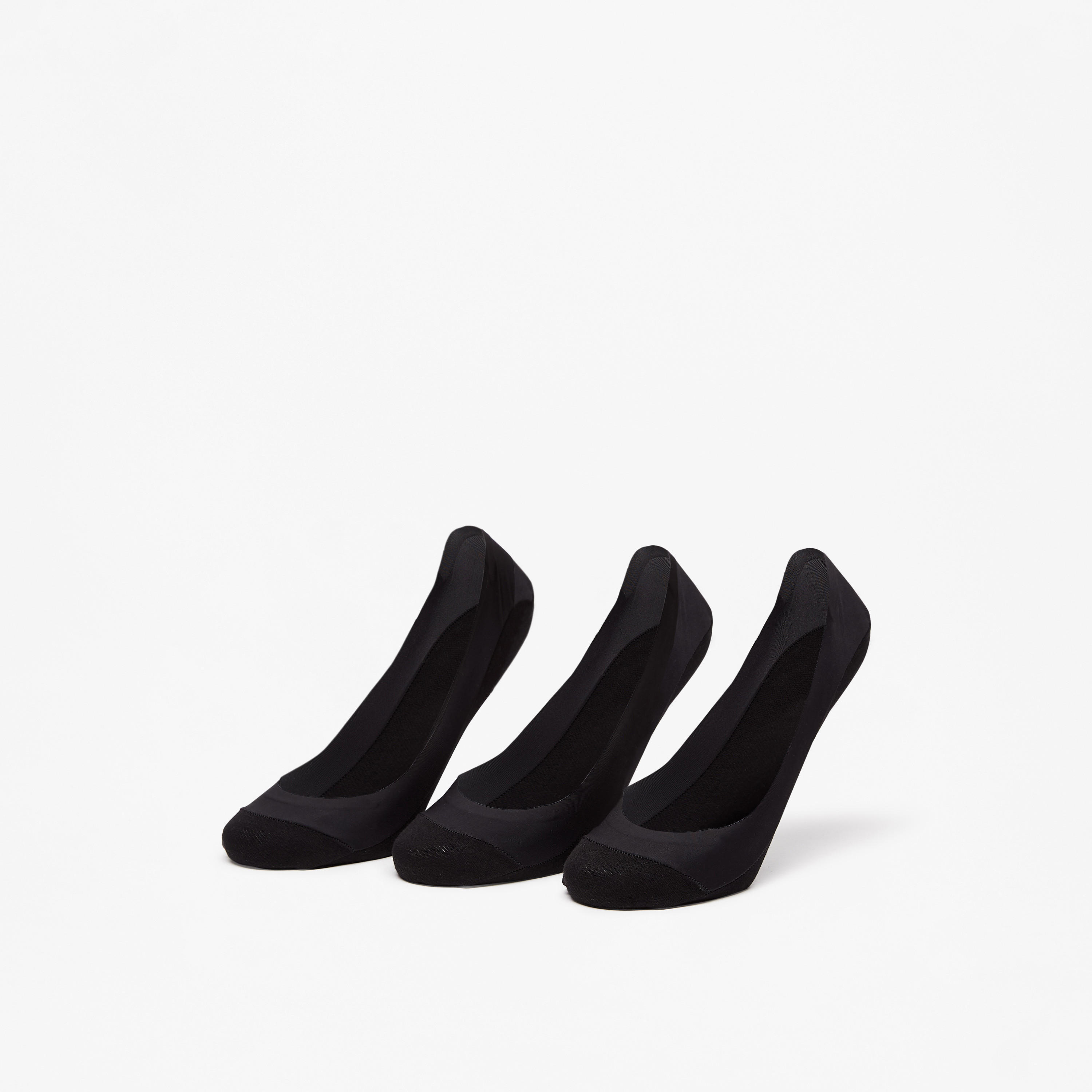 Celeste Solid No Show Socks - Set of 3-women-socksandstockings-image-1
