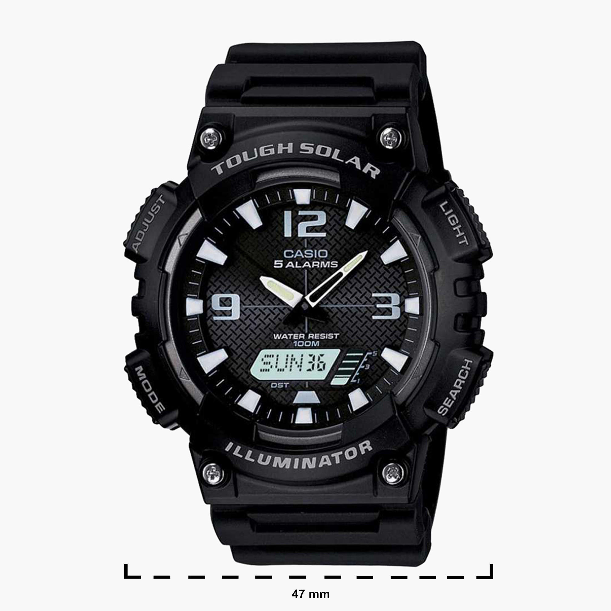 Casio Men's Black Analog/Digital Resin Strap Watch AQ-S810W-1AVDF-men-watchesandjewellery-watches-image-2