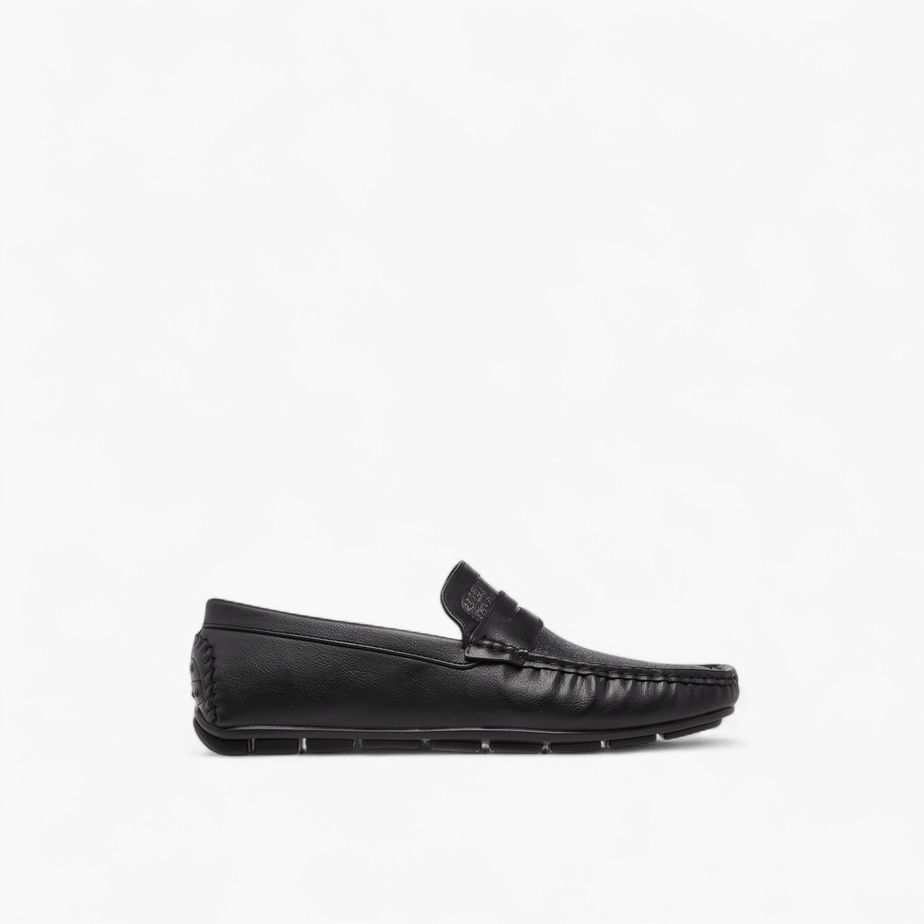 Duchini Men's Monogram Print Slip-On Moccasins-men-shoes-loafersandmoccasins-image-3