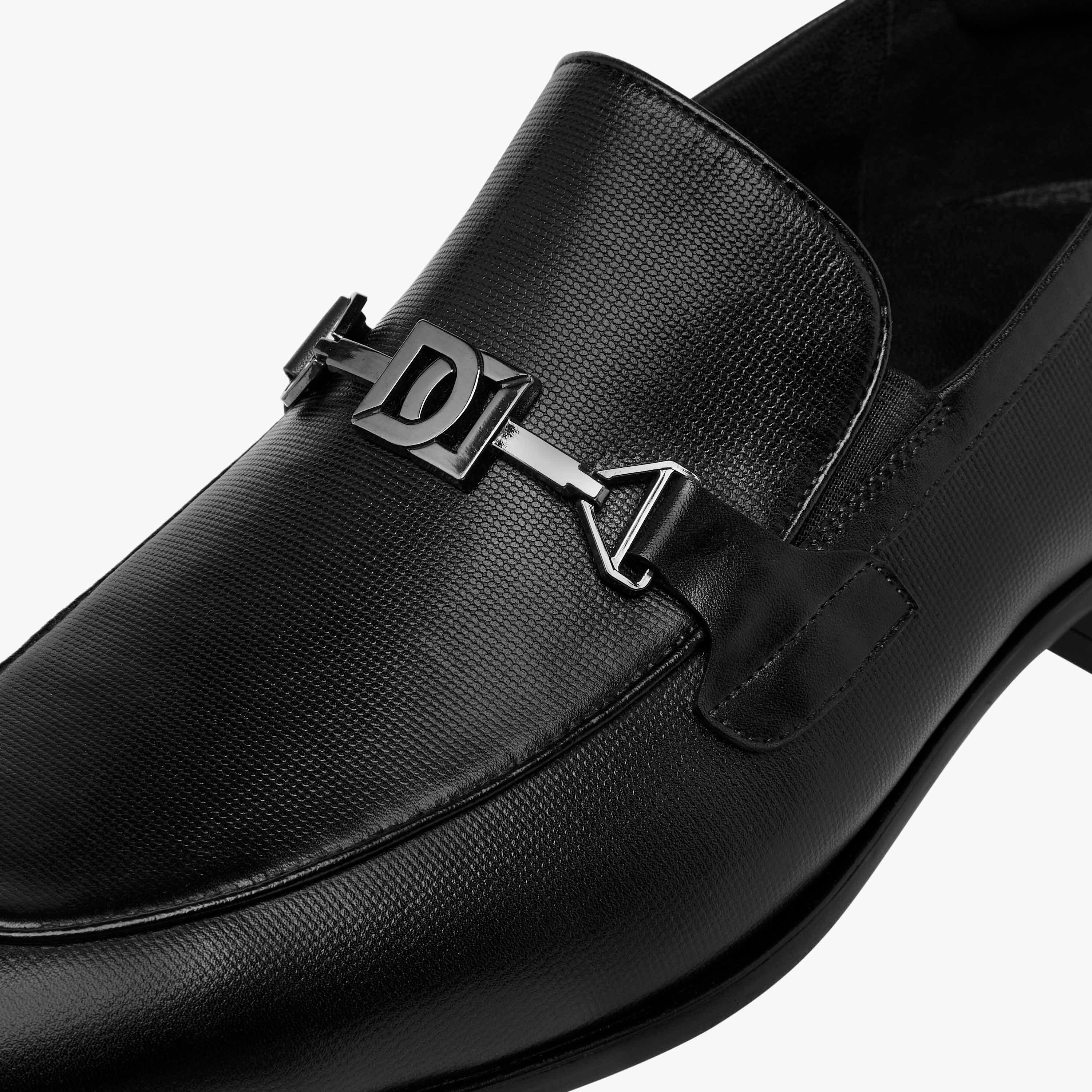 Duchini Men's Leather Metal Accent Slip-On Loafers-men-shoes-loafersandmoccasins-image-4