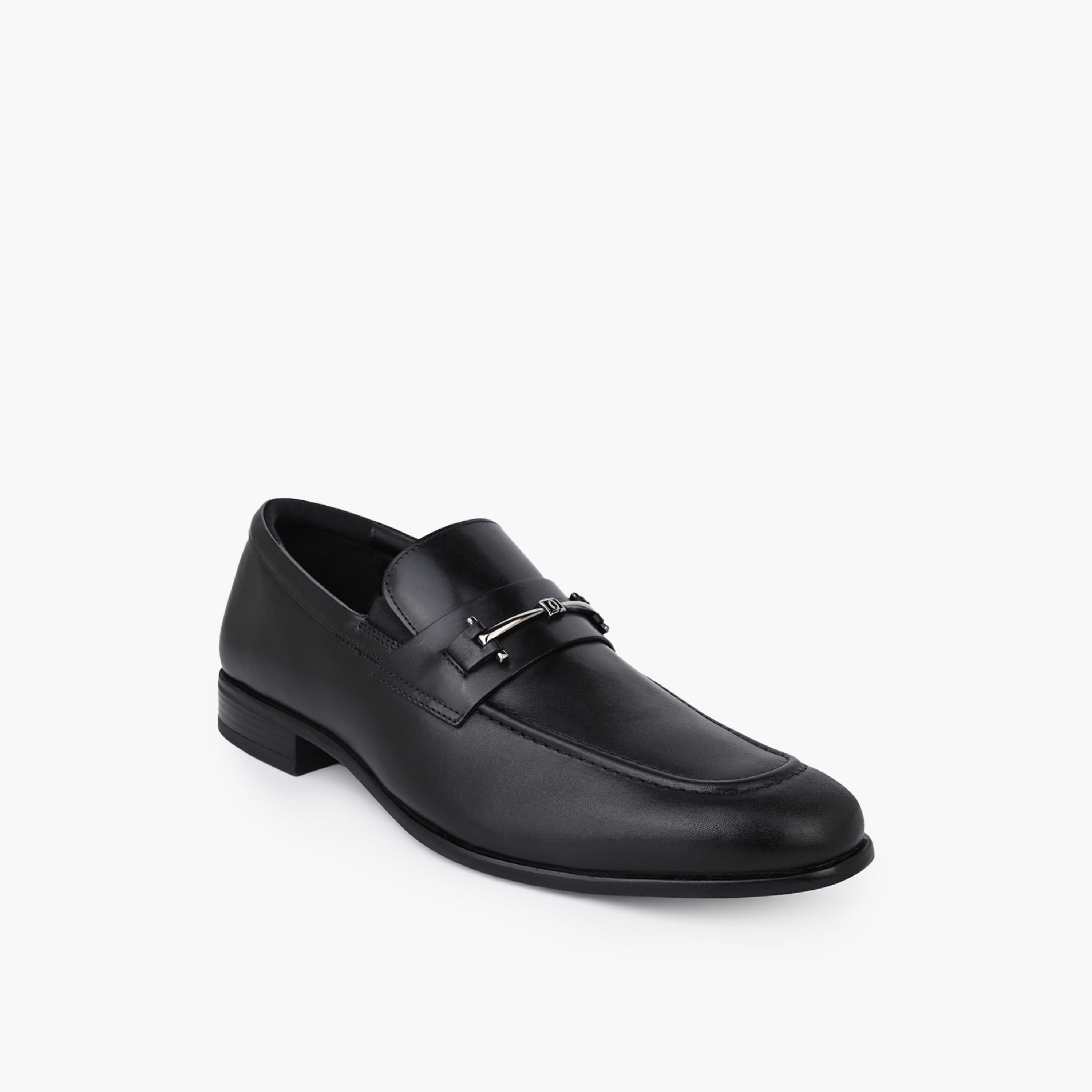 Duchini Men Leather Slip-On Loafers-men-shoes-formalshoes-image-2