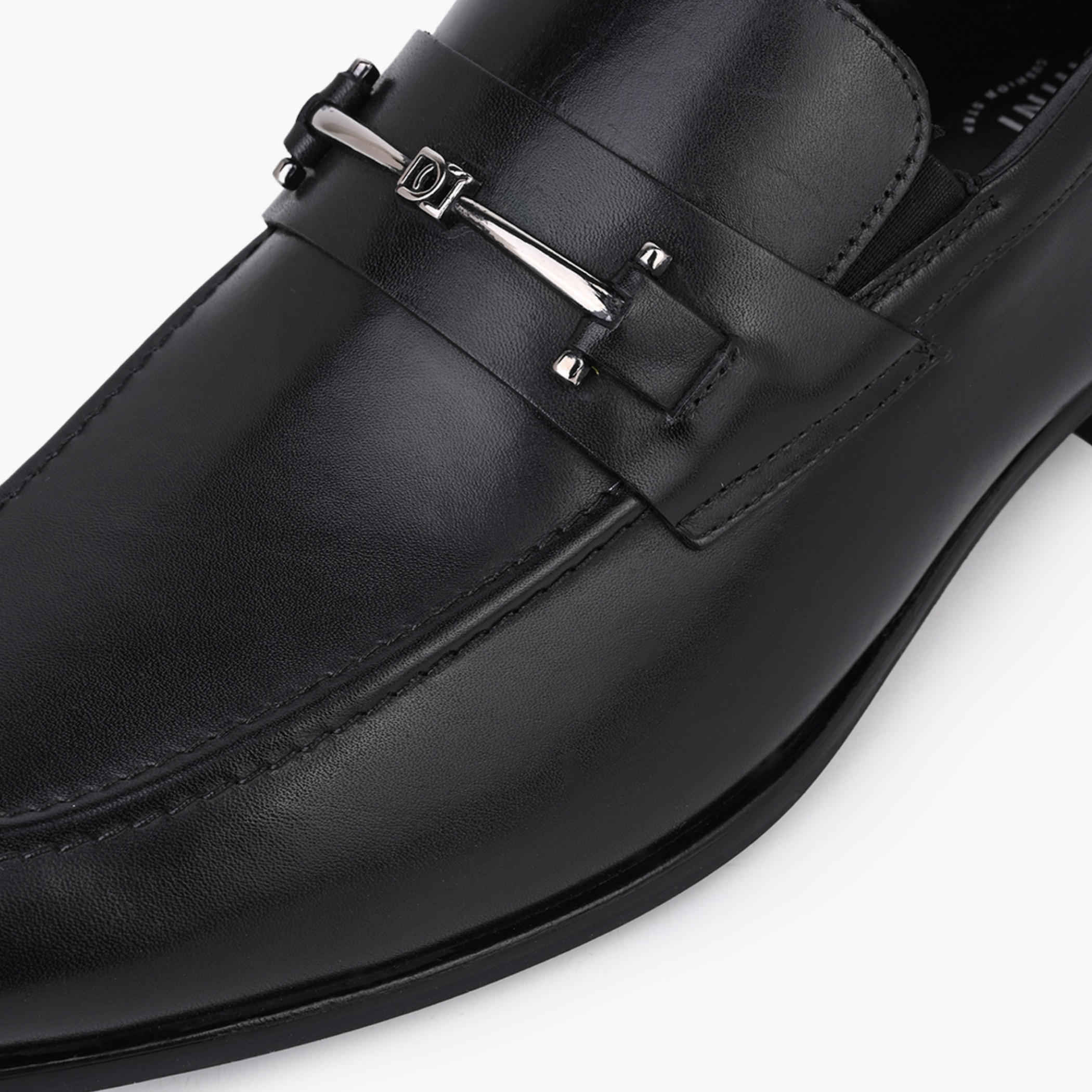 Duchini Men Leather Slip-On Loafers-men-shoes-formalshoes-image-4