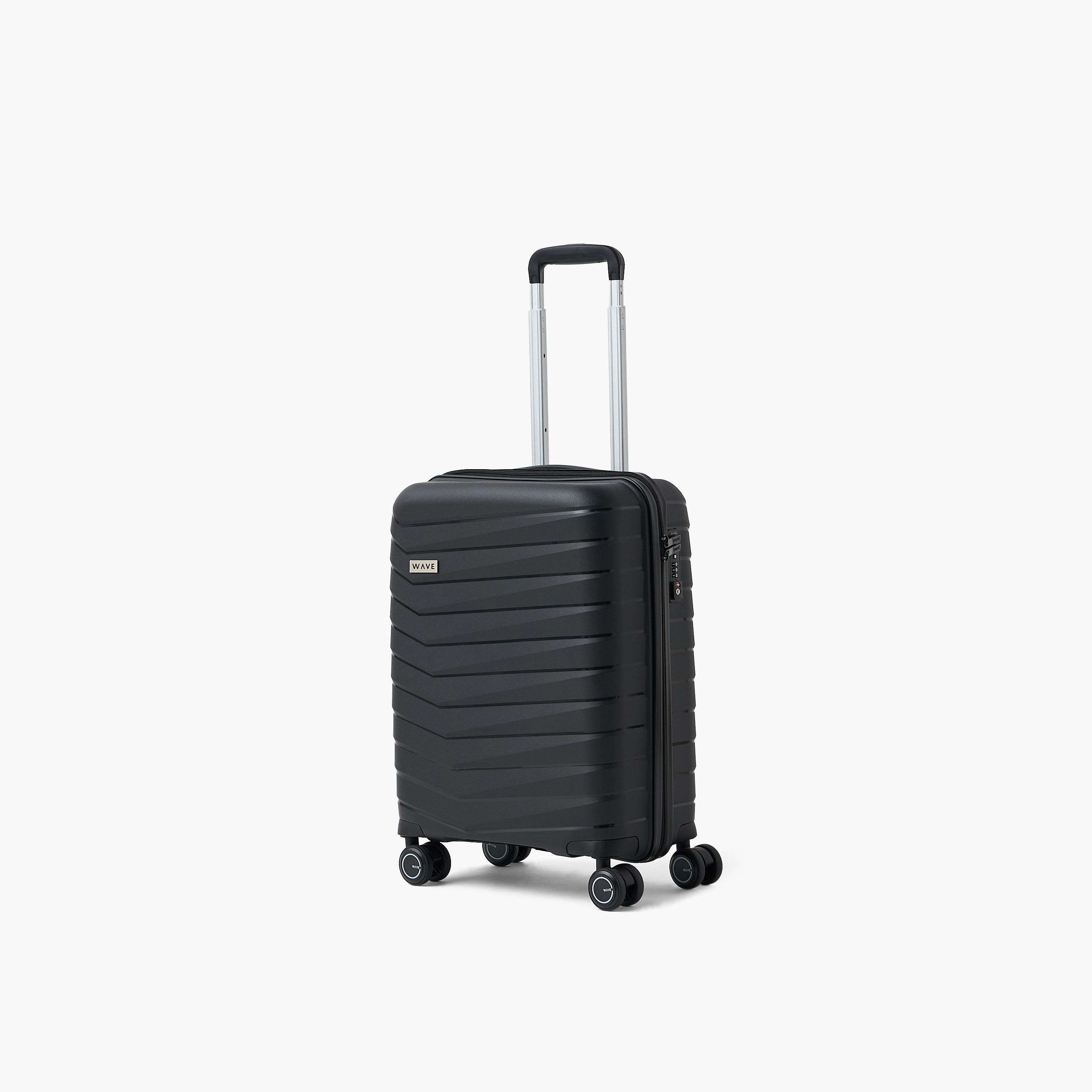 WAVE Textured Hardcase Trolley Bag with Retractable Handle - Set of 3-travel-luggagesandbags-luggage-image-17