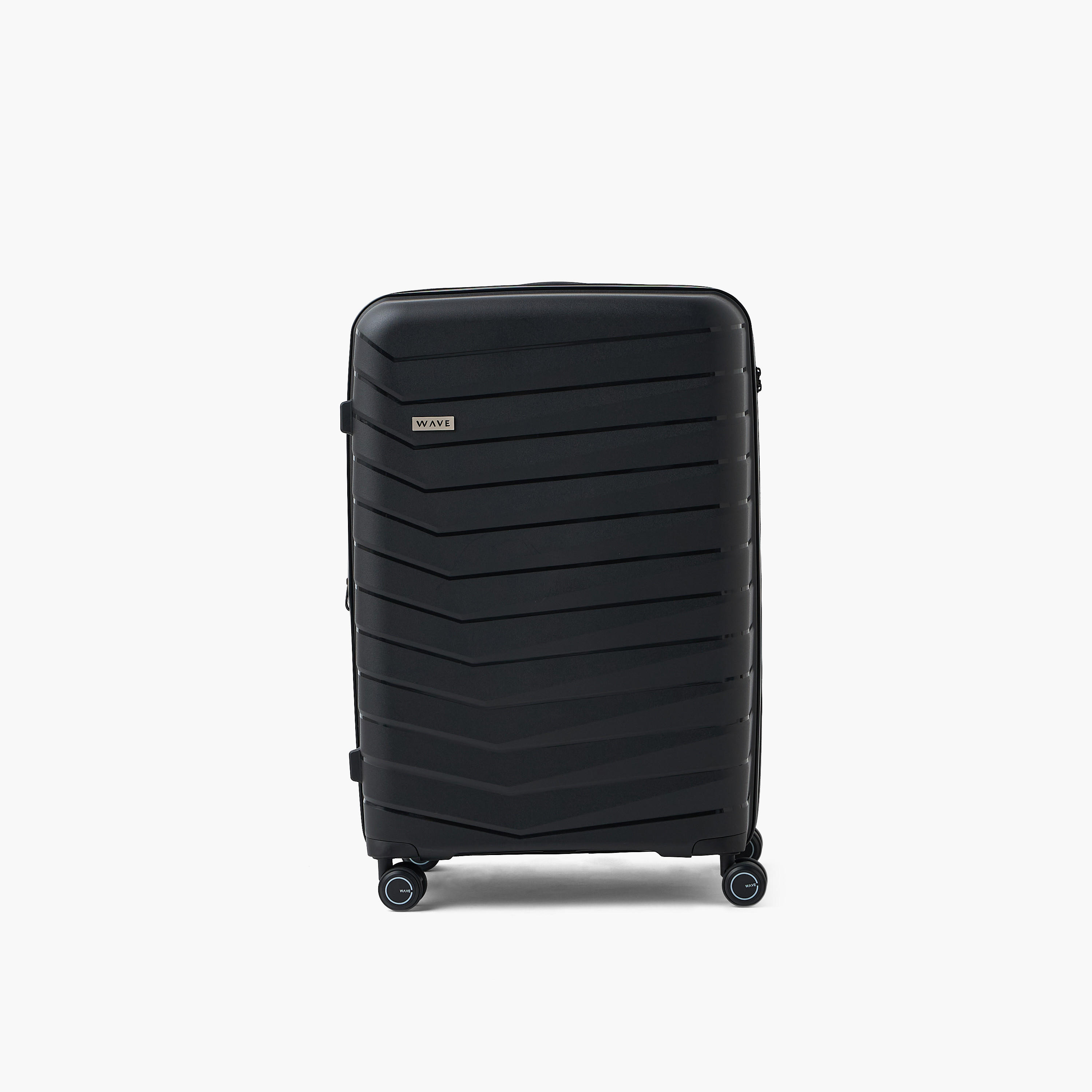 WAVE Textured Hardcase Trolley Bag with Retractable Handle - Set of 3-travel-luggagesandbags-luggage-image-4