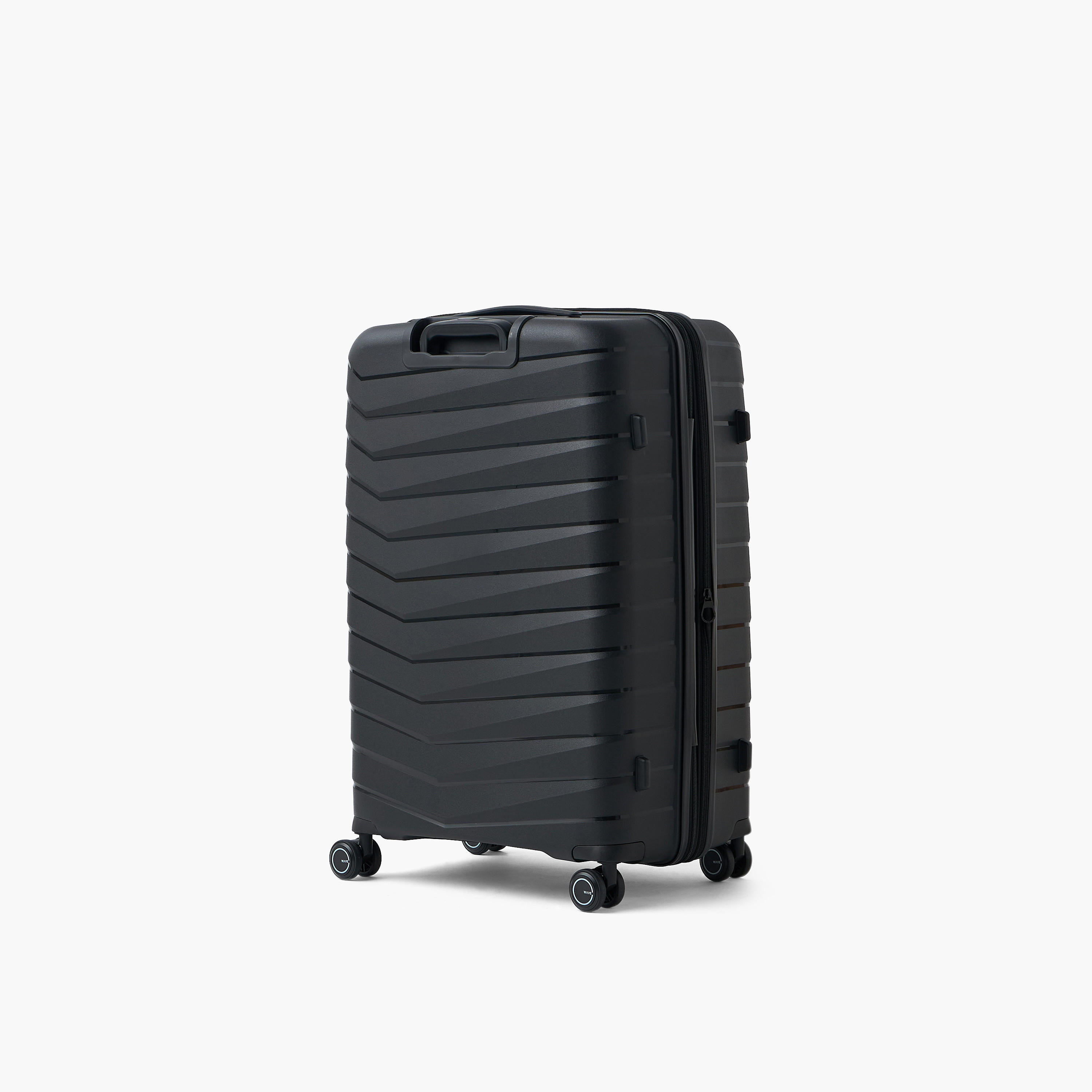 WAVE Textured Hardcase Trolley Bag with Retractable Handle - Set of 3-travel-luggagesandbags-luggage-image-5