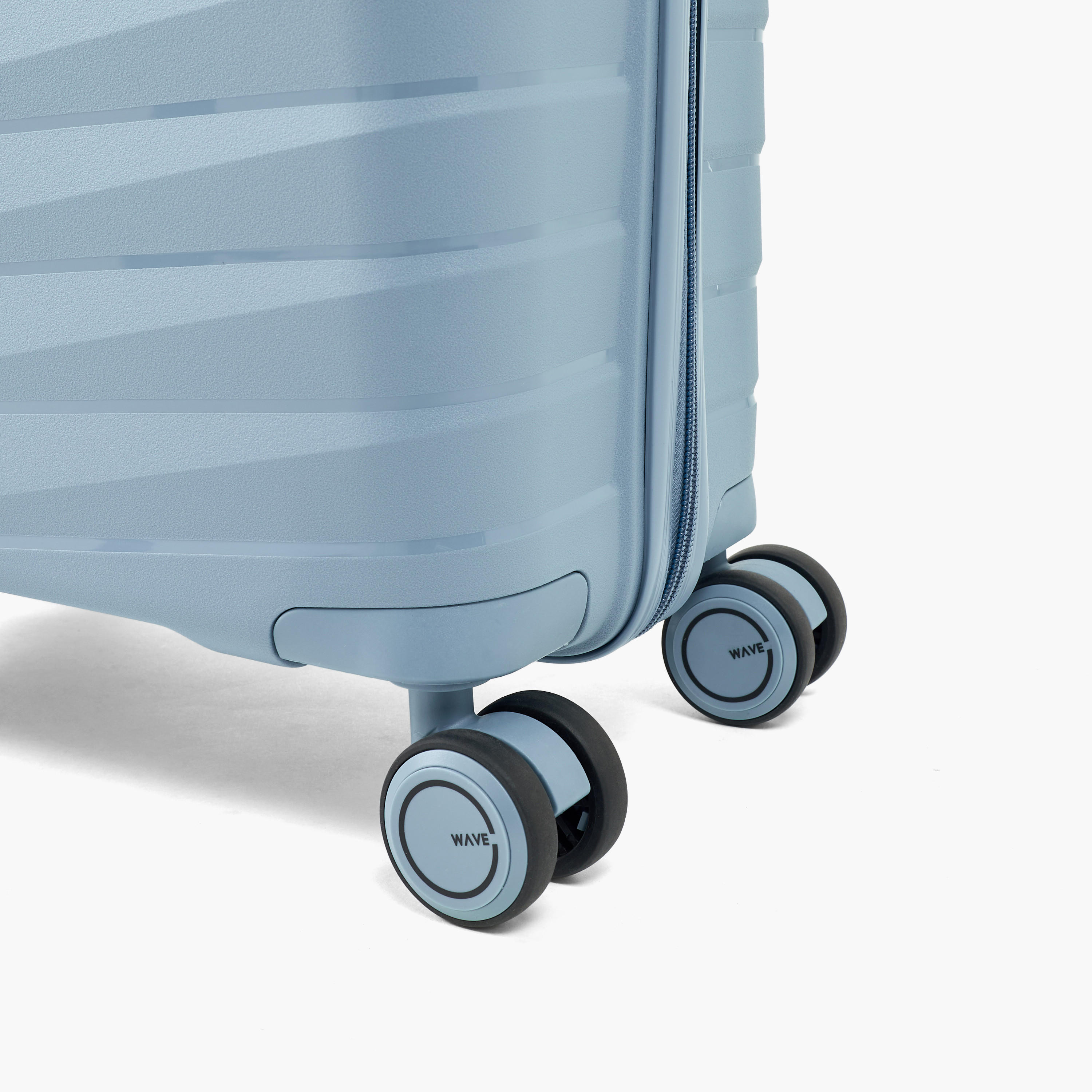 شنطة ترولي صلبة بارزة الملمس بمقبض قابل للسحب من ويف - طقم من 3-travel-luggagesandbags-luggage-image-1