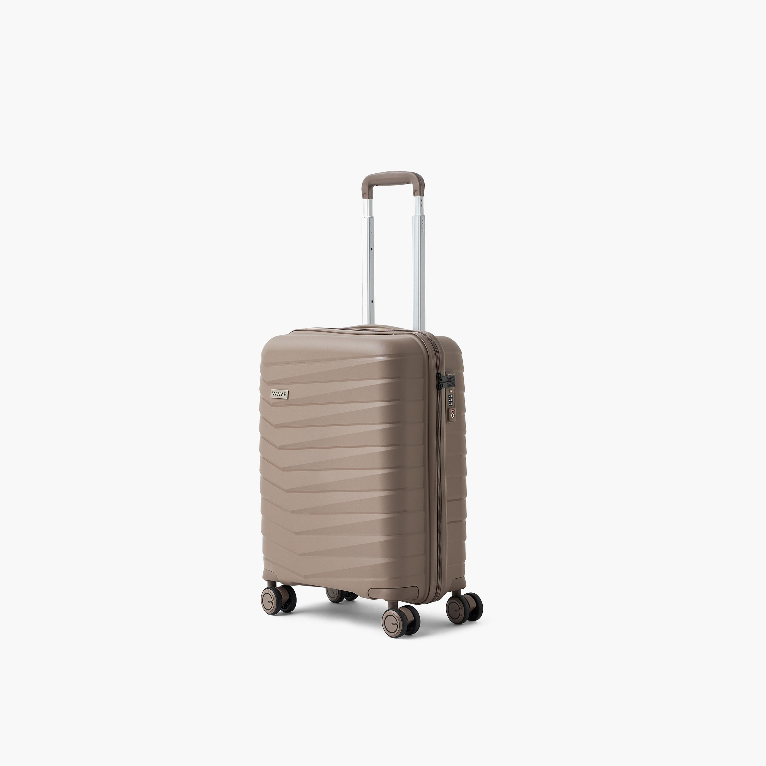 WAVE Textured Hardcase Trolley Bag with Retractable Handle - Set of 3-travel-luggagesandbags-luggage-image-2