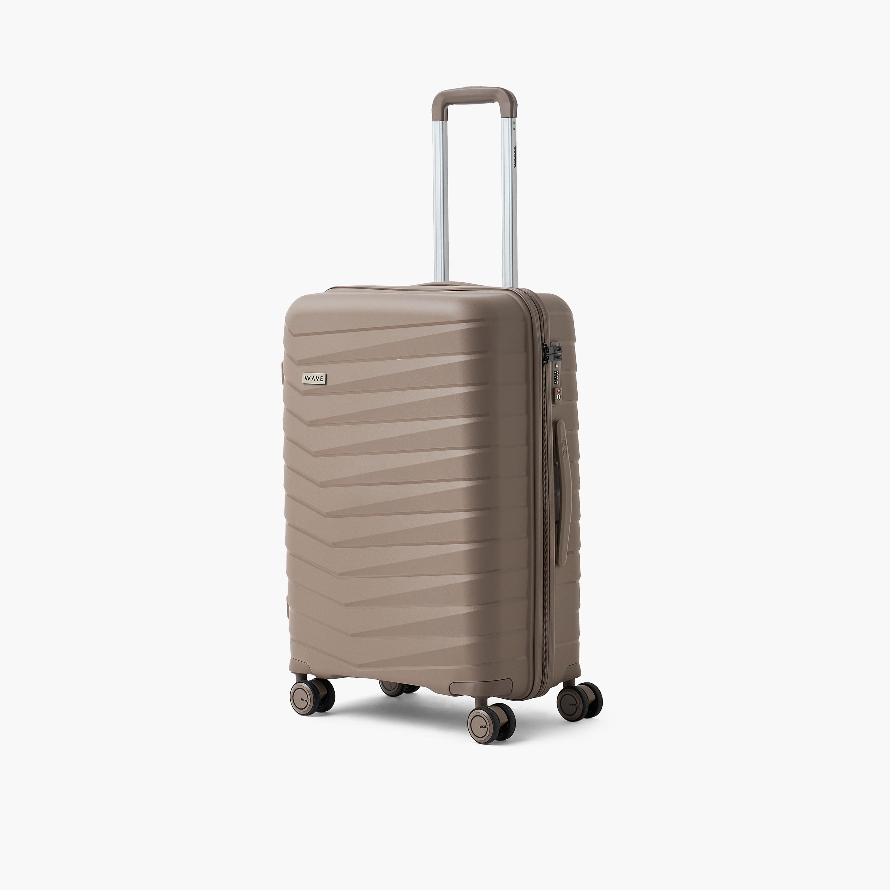 WAVE Textured Hardcase Trolley Bag with Retractable Handle - Set of 3-travel-luggagesandbags-luggage-image-3