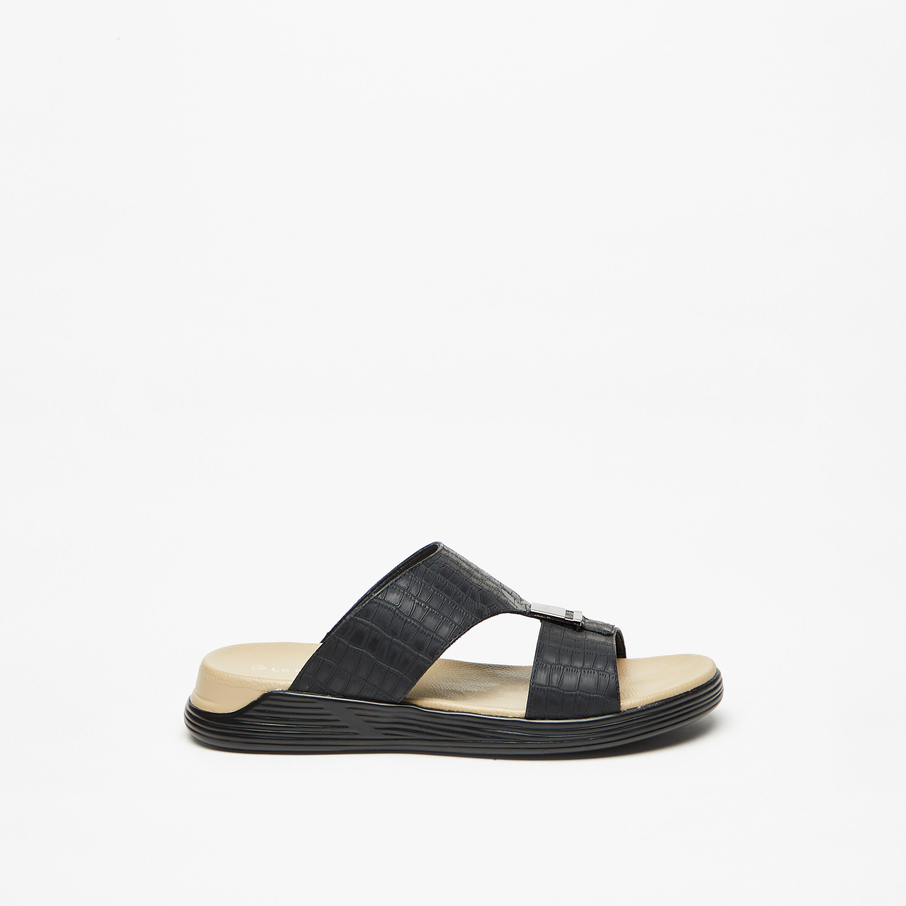 Le Confort Textured Slip-On Sandals-men-shoes-sandals-image-3