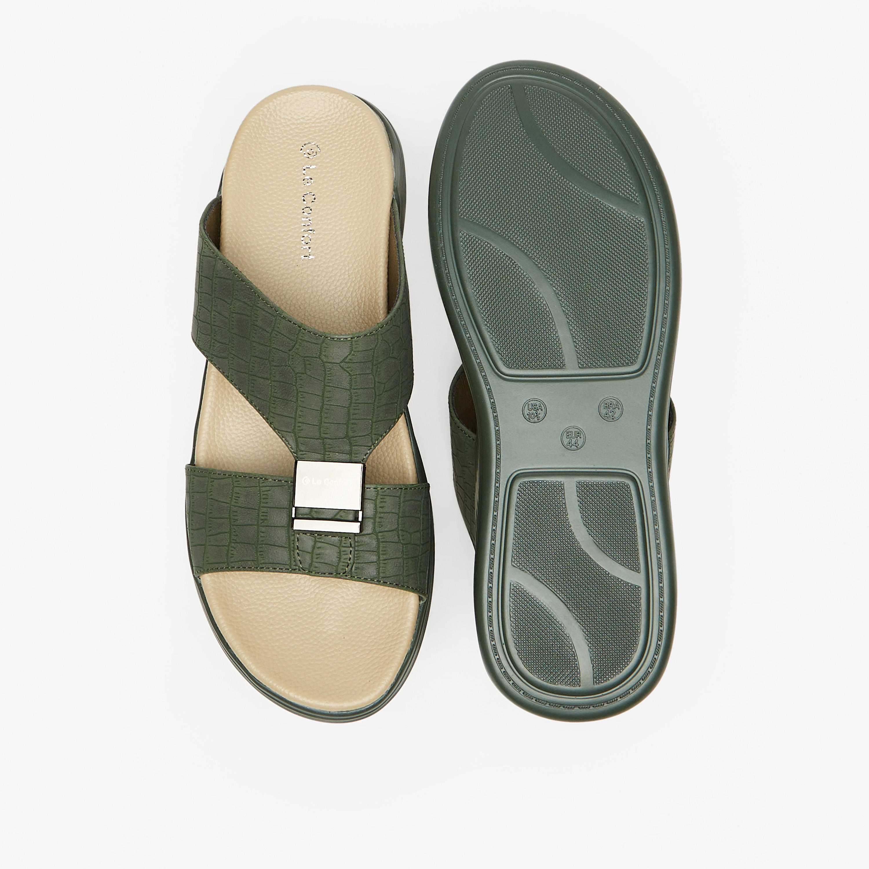 Le Confort Textured Slip-On Sandals-men-shoes-sandals-image-5