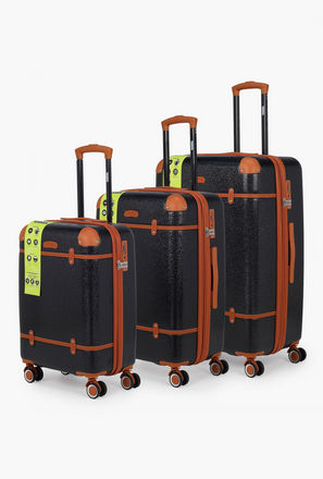 WAVE 3-Piece Hardcase Luggage Trolley Set with Lock-travel-luggagesandbags-image-1