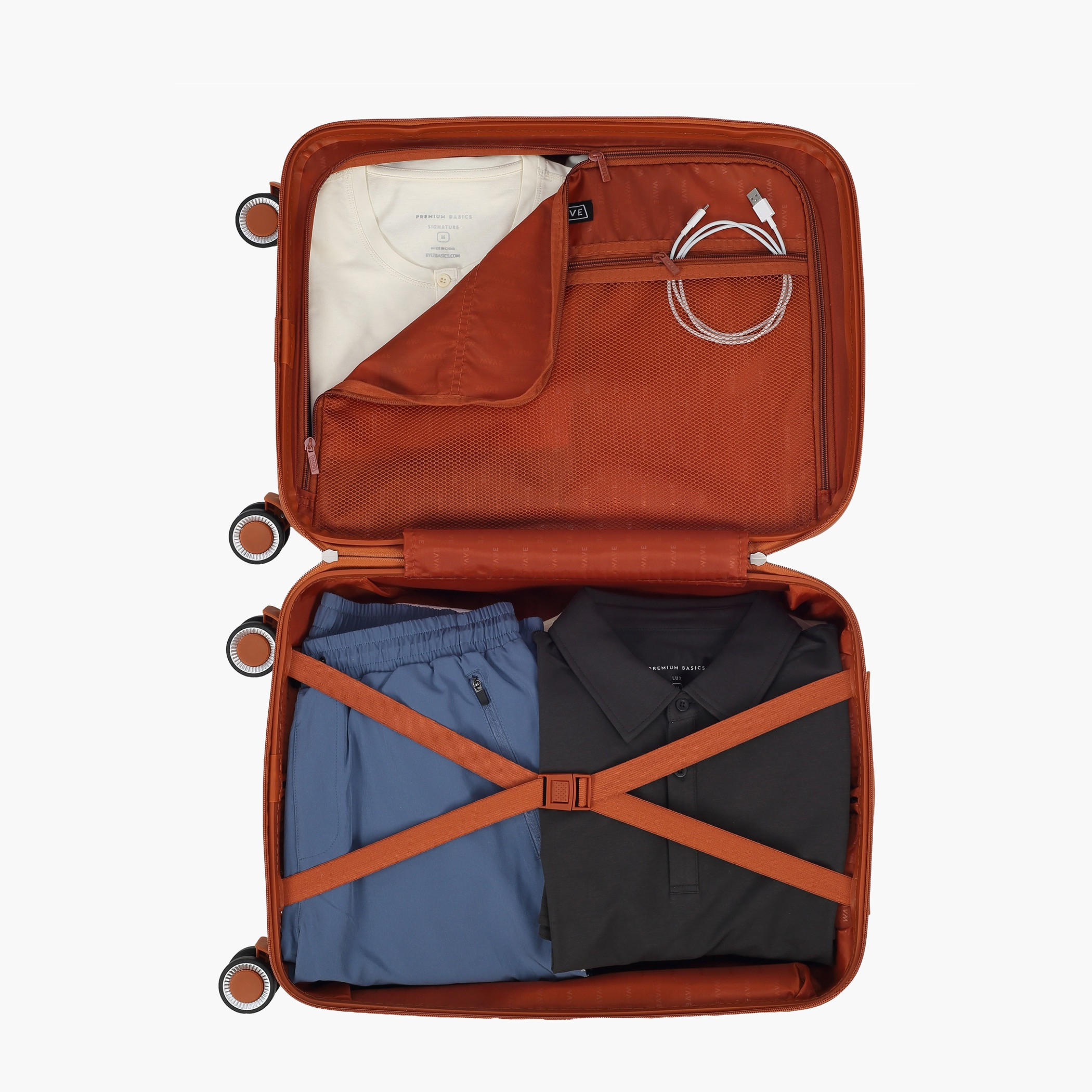 WAVE 3-Piece Hardcase Luggage Trolley Set with Lock-travel-luggagesandbags-luggage-image-11