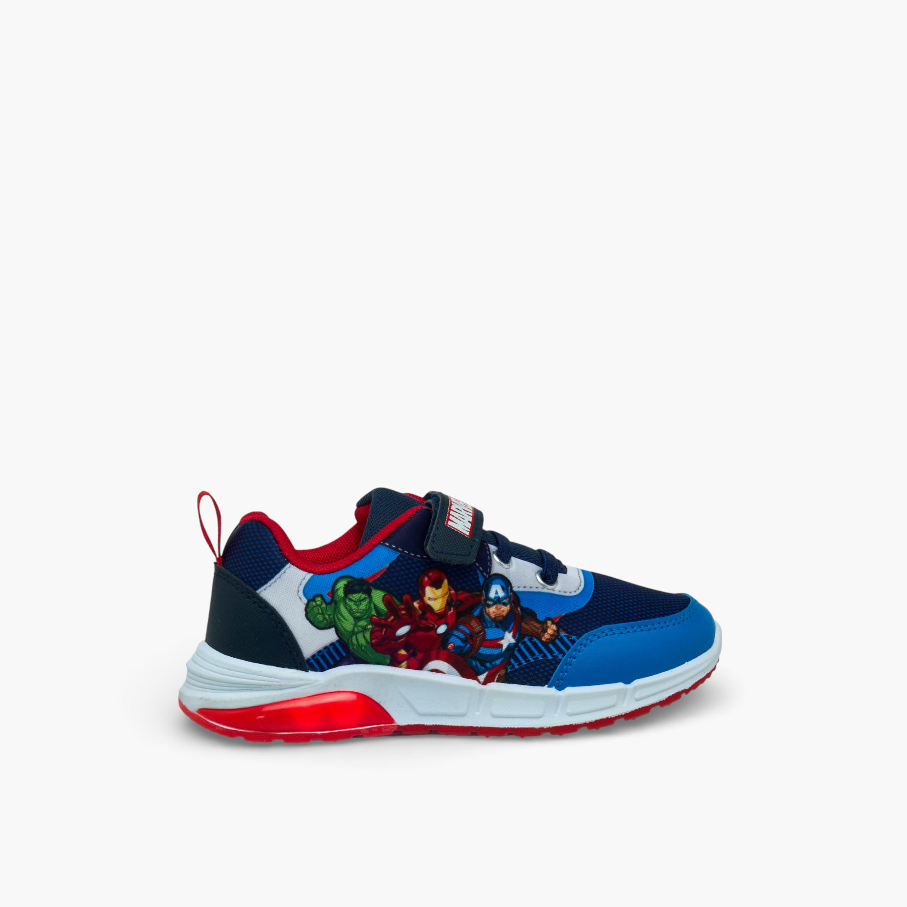 Marvel Boys Hook & Loop Ankle Sneakers-boys-shoes-sneakers-image-6