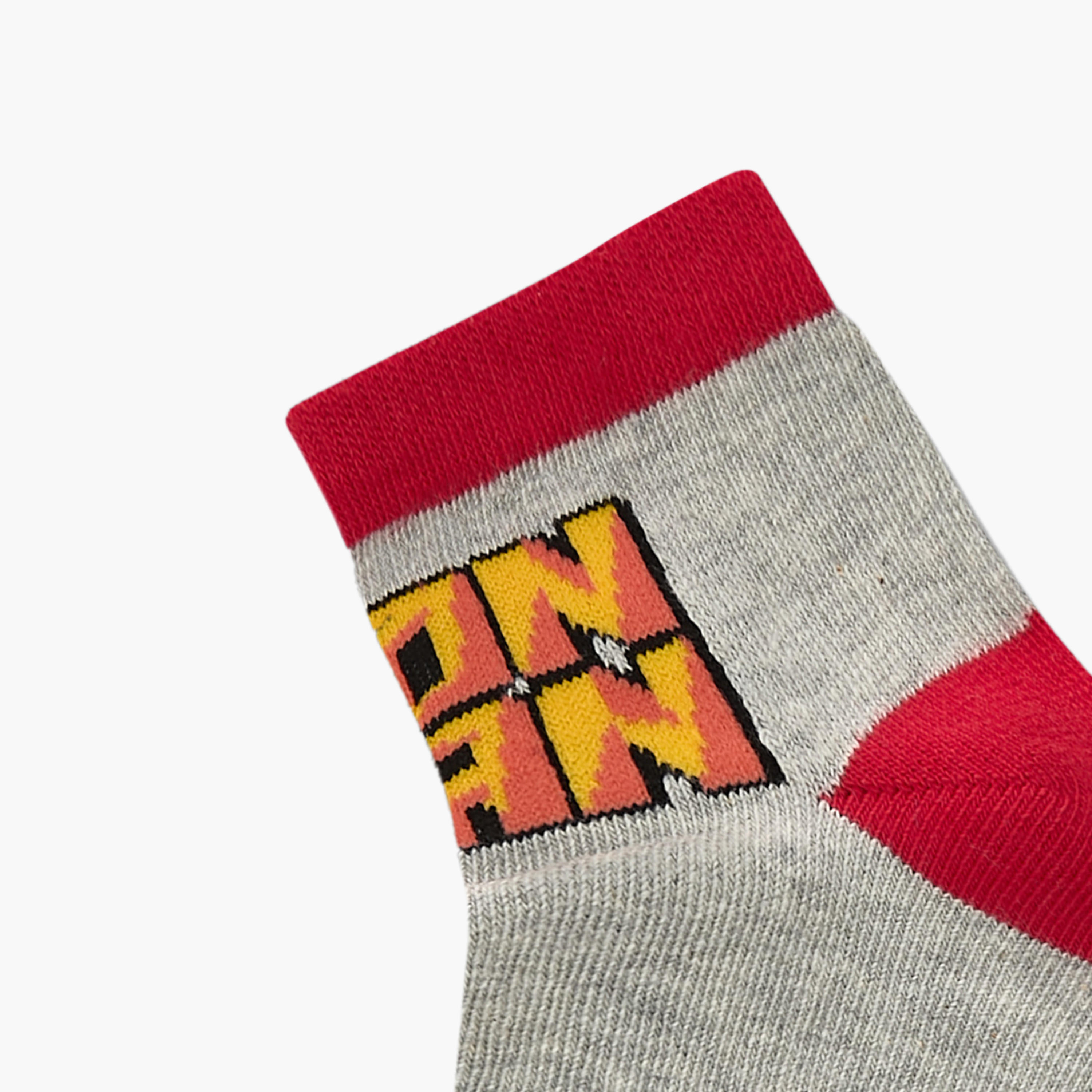 جوارب طول الكاحل بطبعات أفينجرز- طقم من 3 أزواج-boys-accessories-socks-image-3