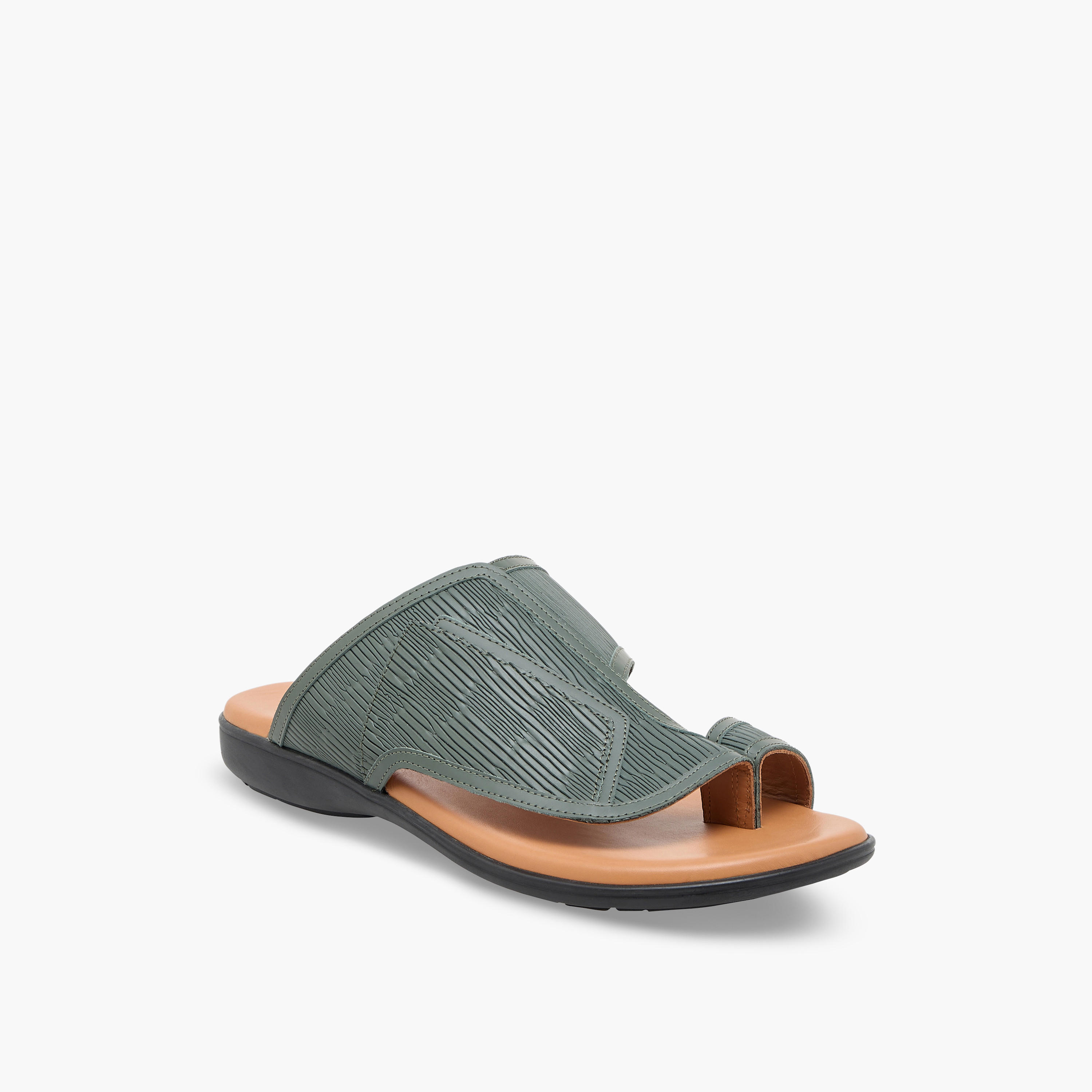 صندل عربي بارز الملمس للرجال من الواحة-men-shoes-sandals-image-2