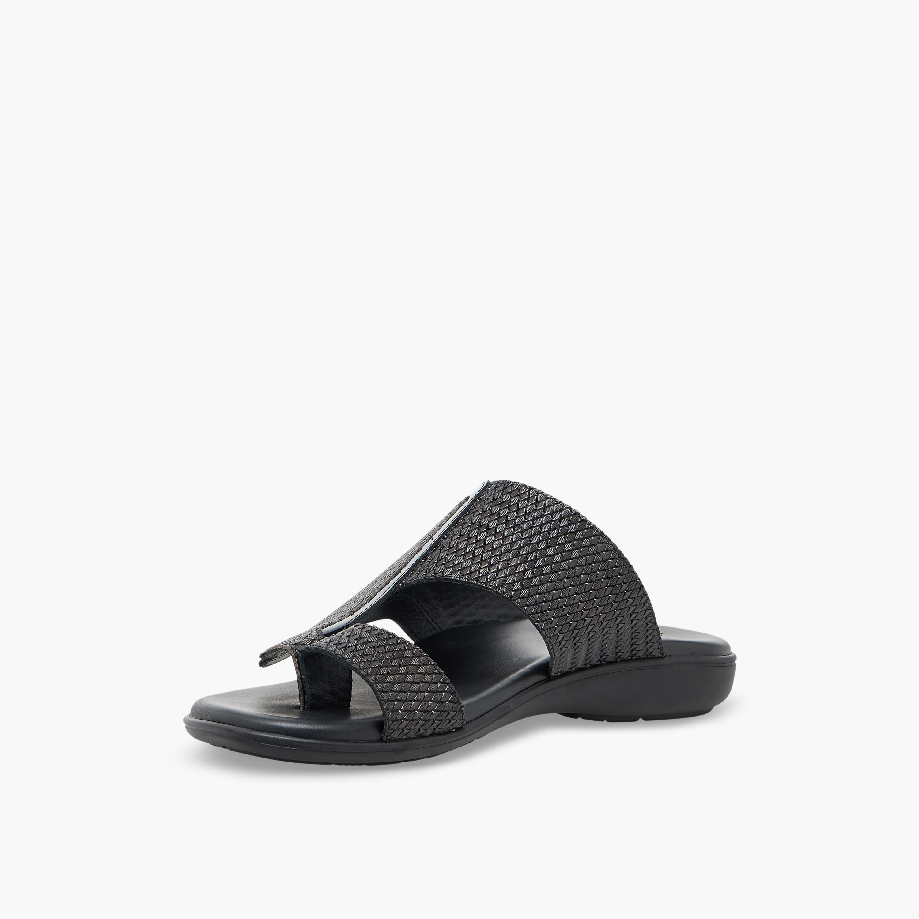 صندل عربي جلد بارز الملمس للرجال من الواحة-men-shoes-sandals-image-4