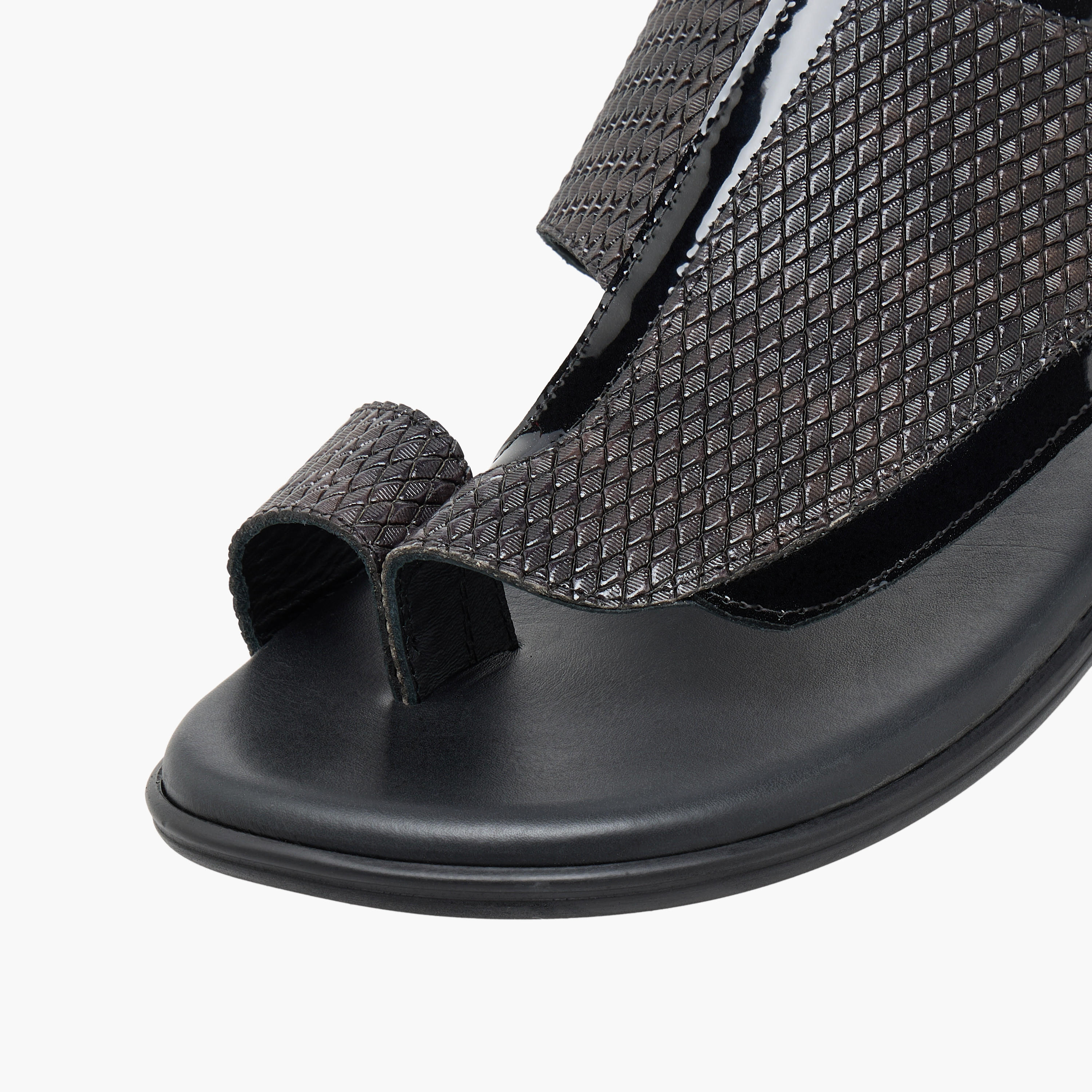 صندل عربي جلد بارز الملمس للرجال من الواحة-men-shoes-sandals-image-7