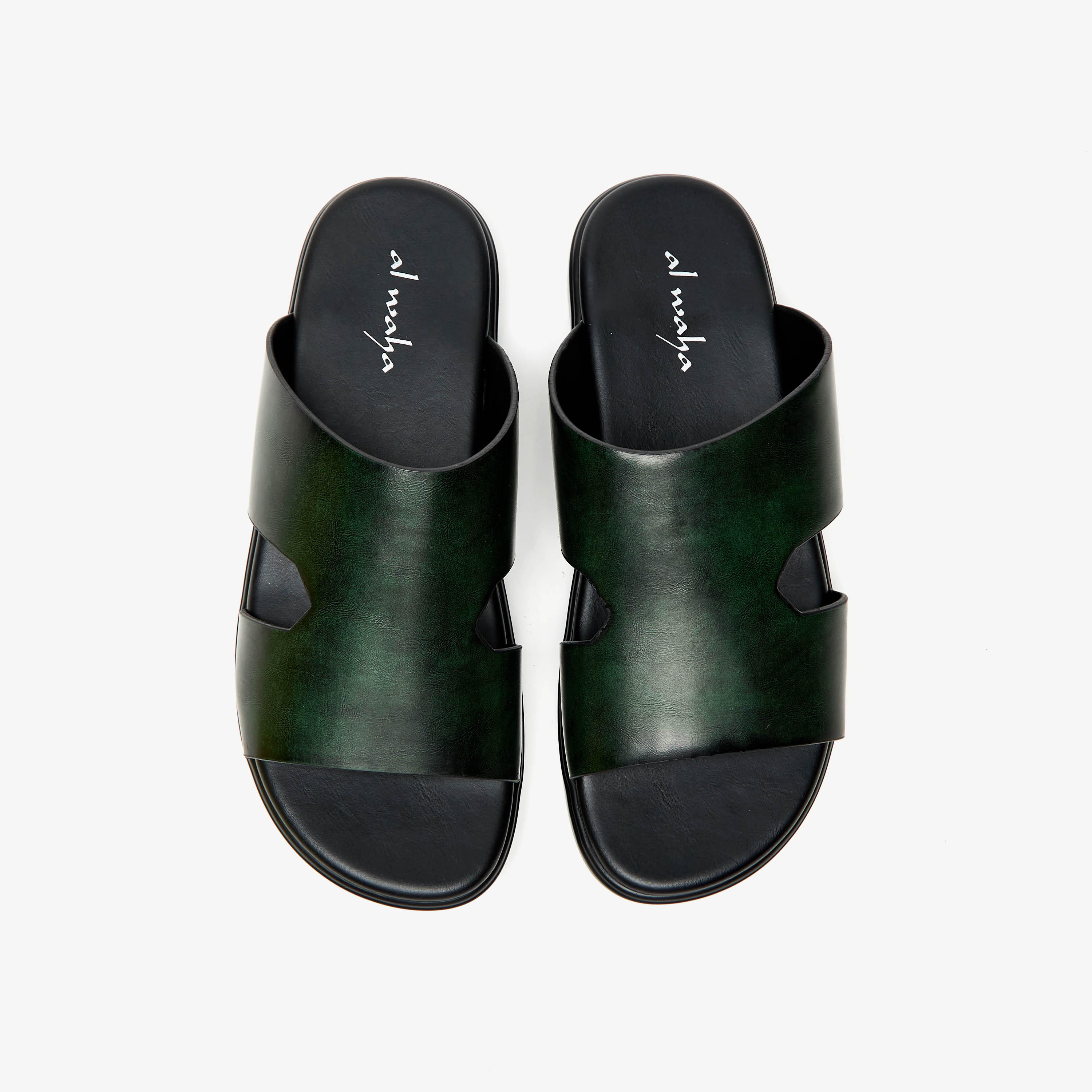 صندل عربي سادة سهل الارتداء من الواحة-men-shoes-sandals-image-1