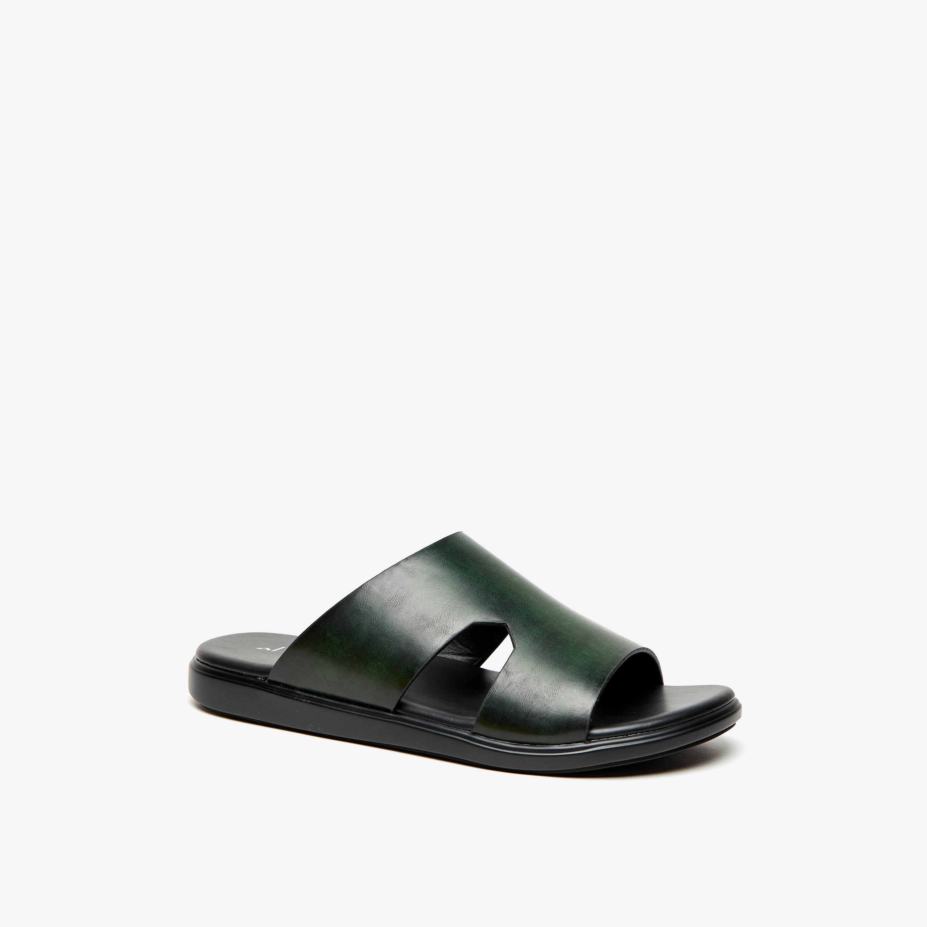 صندل عربي سادة سهل الارتداء من الواحة-men-shoes-sandals-image-2
