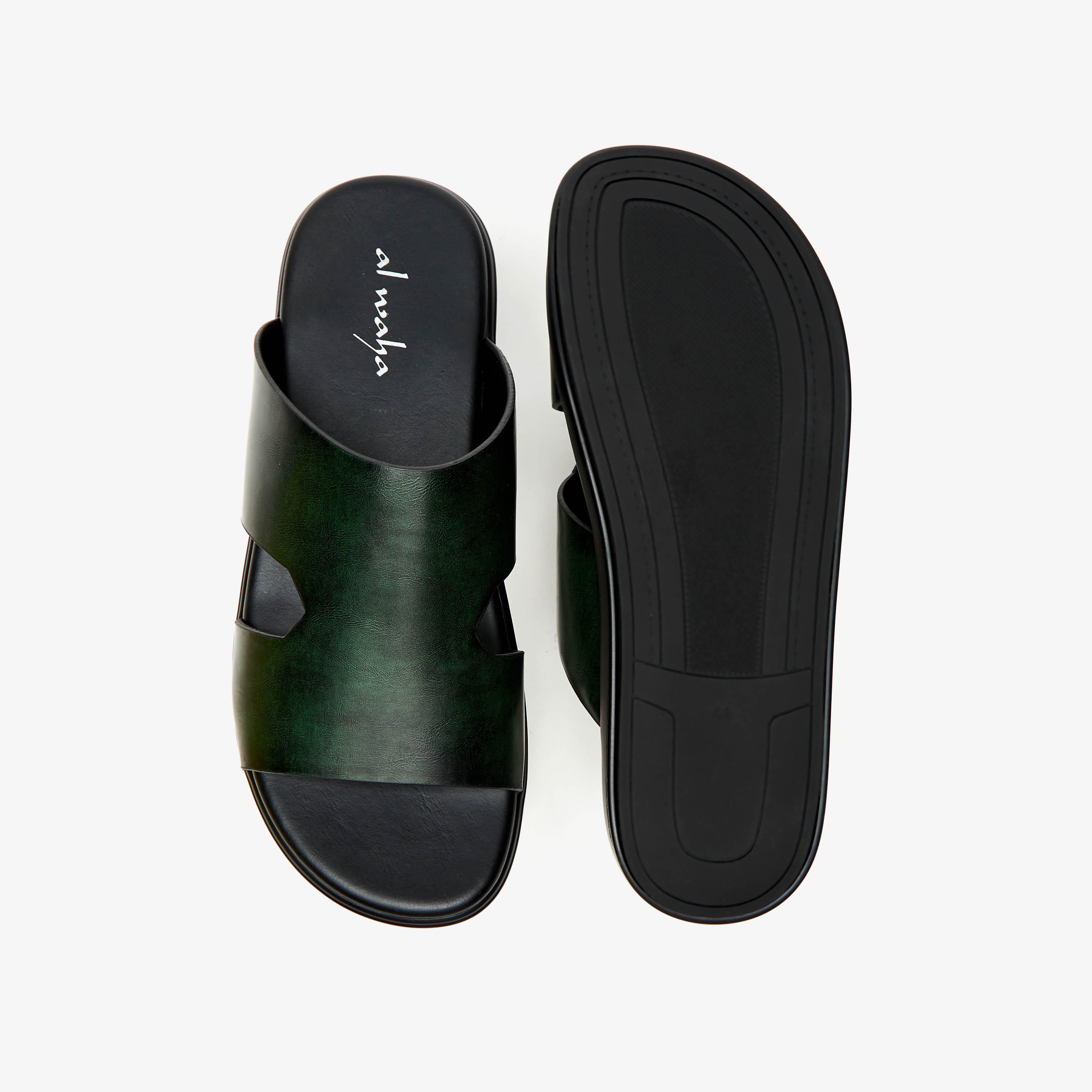 صندل عربي سادة سهل الارتداء من الواحة-men-shoes-sandals-image-5