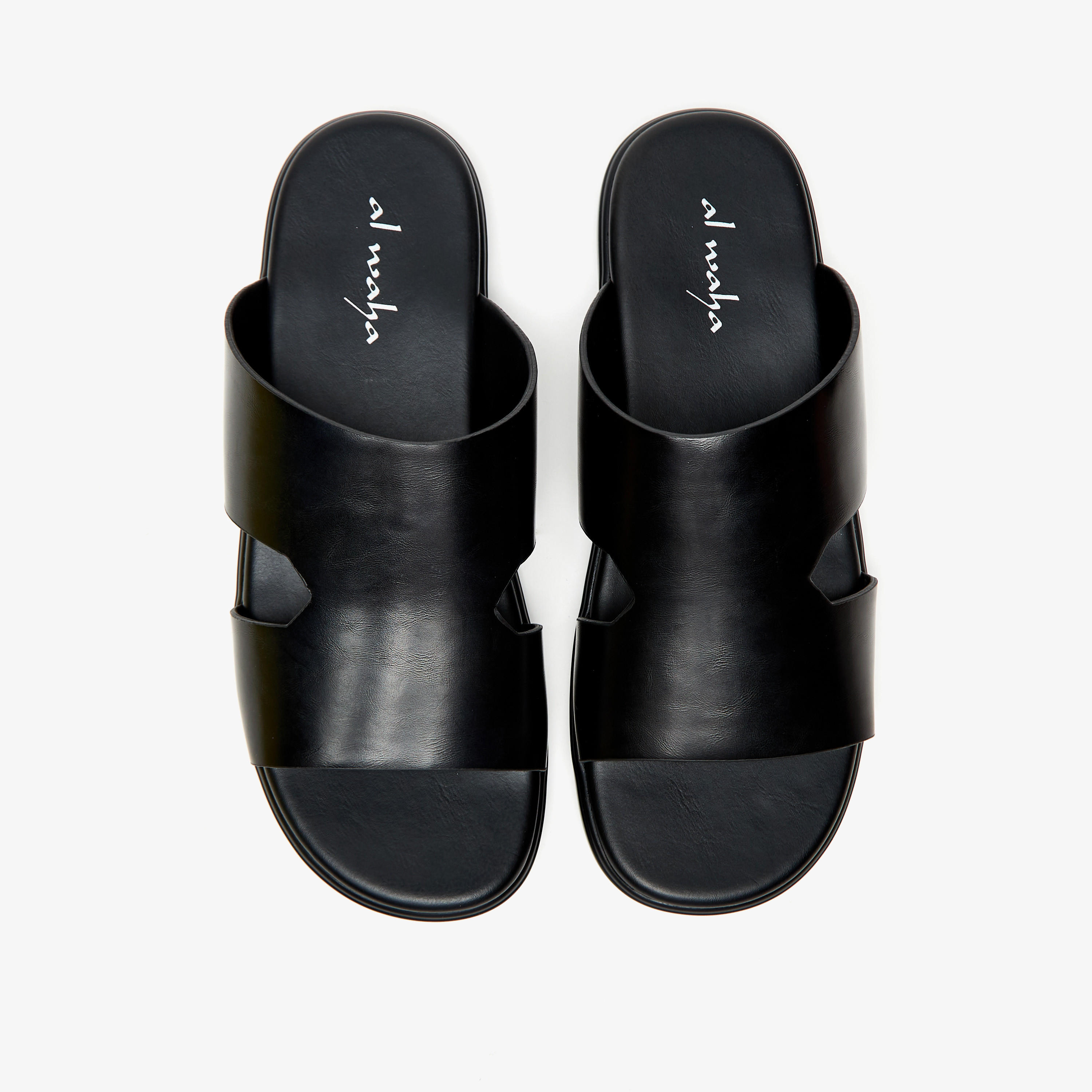 صندل عربي سادة سهل الارتداء من الواحة-men-shoes-sandals-image-5