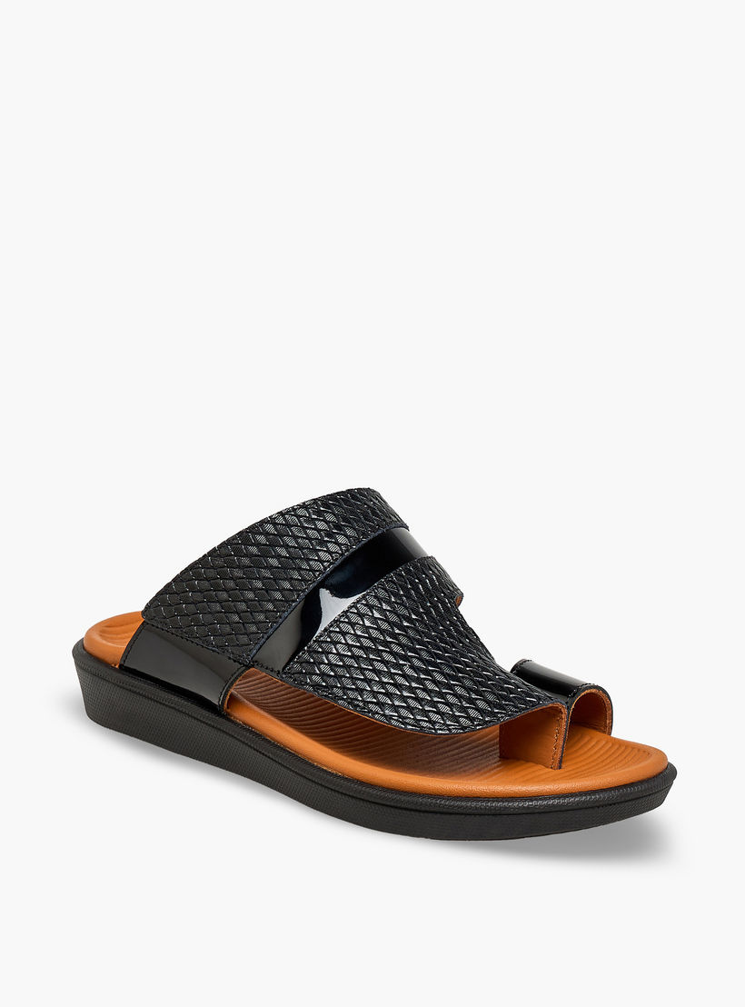 صندل عربي بارز الملمس للأولاد من الواحة-boys-shoes-sandals-image-2