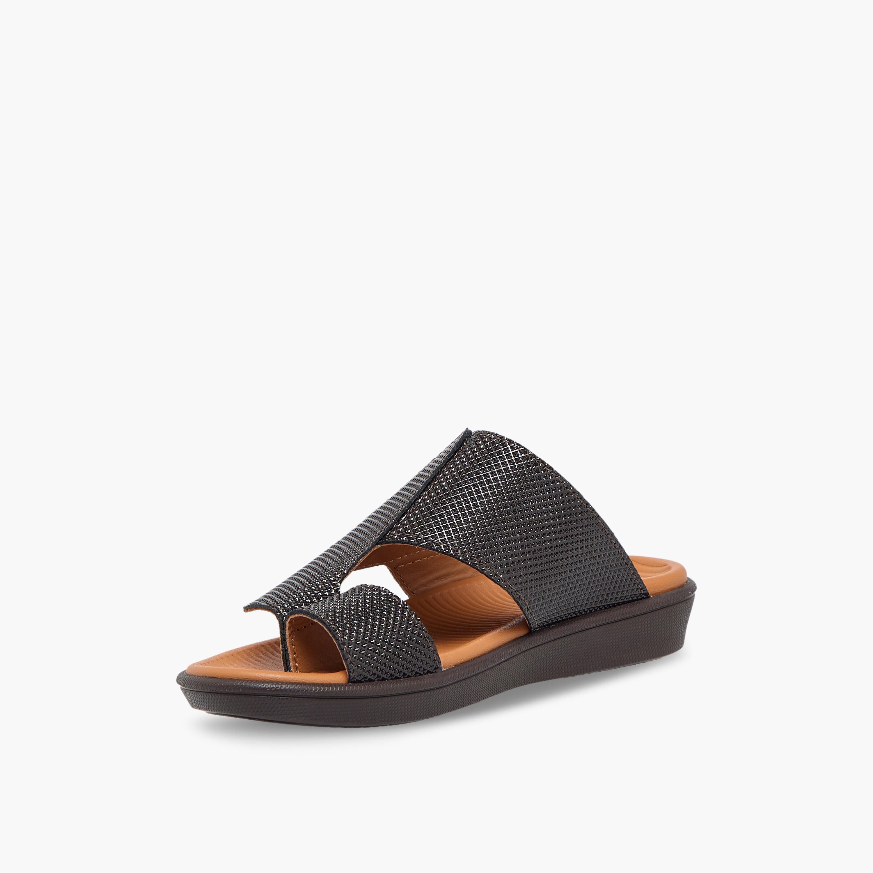 صندل عربي جلد سهل الارتداء للأولاد من الواحة-boys-shoes-sandals-image-4