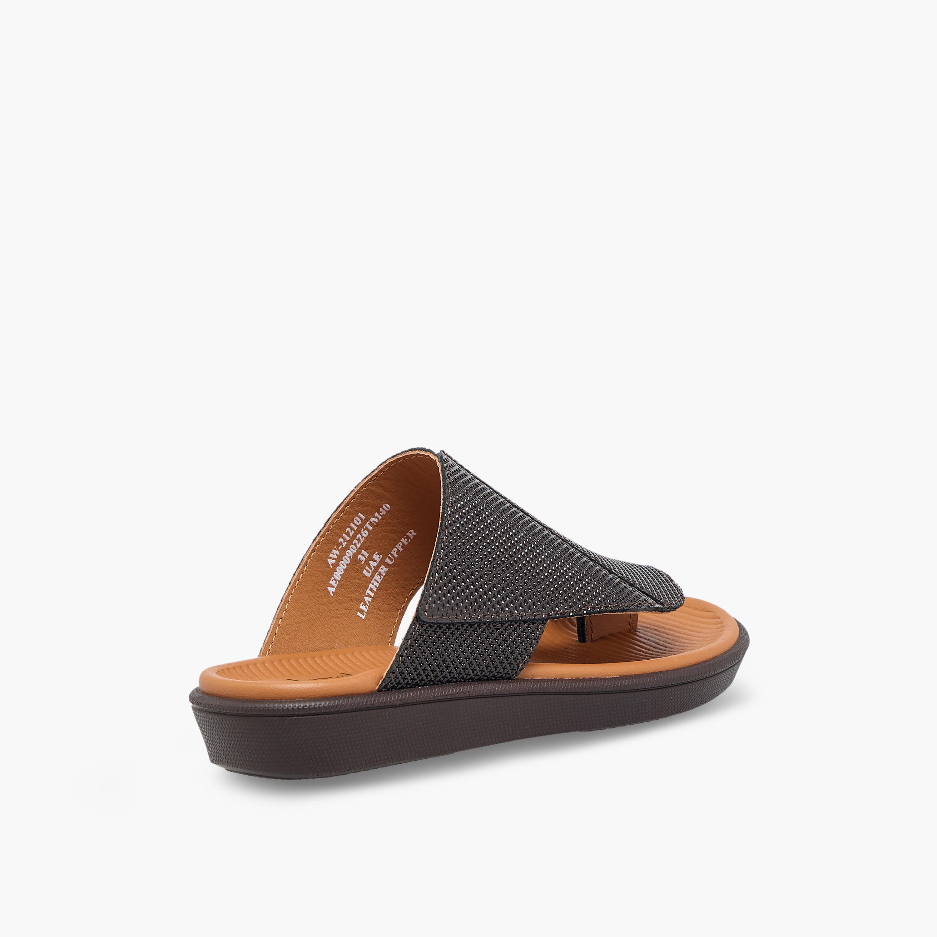 صندل عربي جلد سهل الارتداء للأولاد من الواحة-boys-shoes-sandals-image-6
