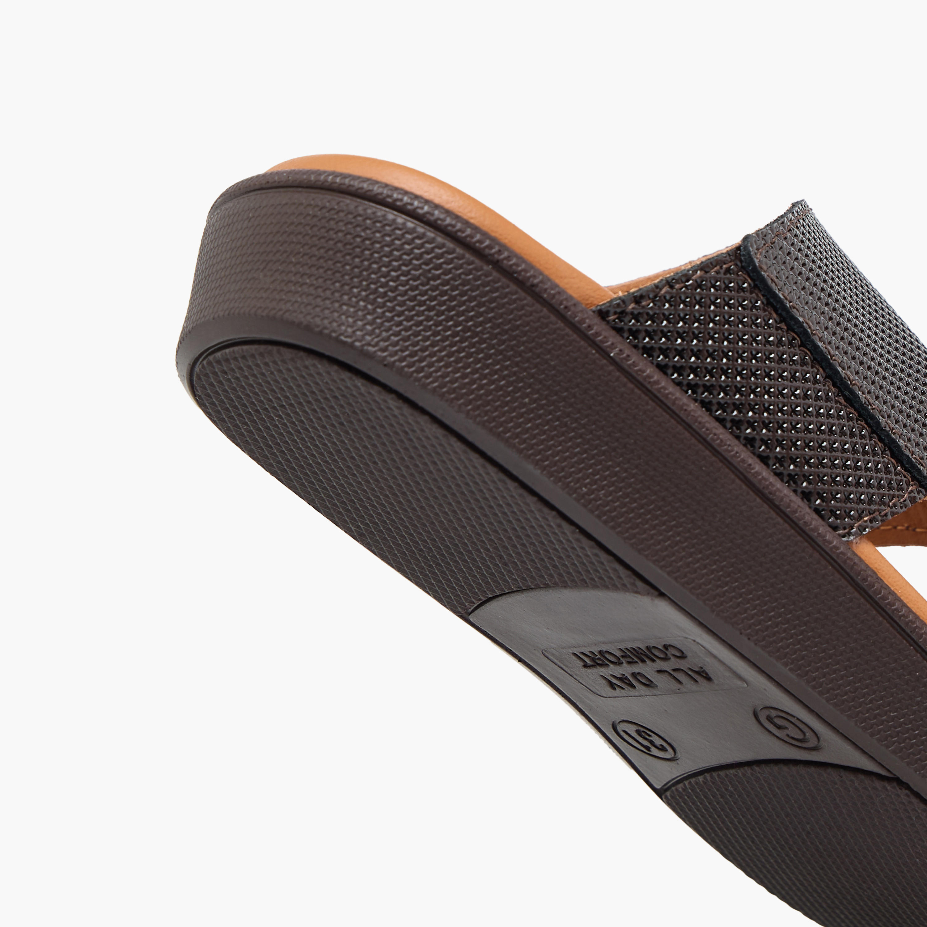 صندل عربي جلد سهل الارتداء للأولاد من الواحة-boys-shoes-sandals-image-9