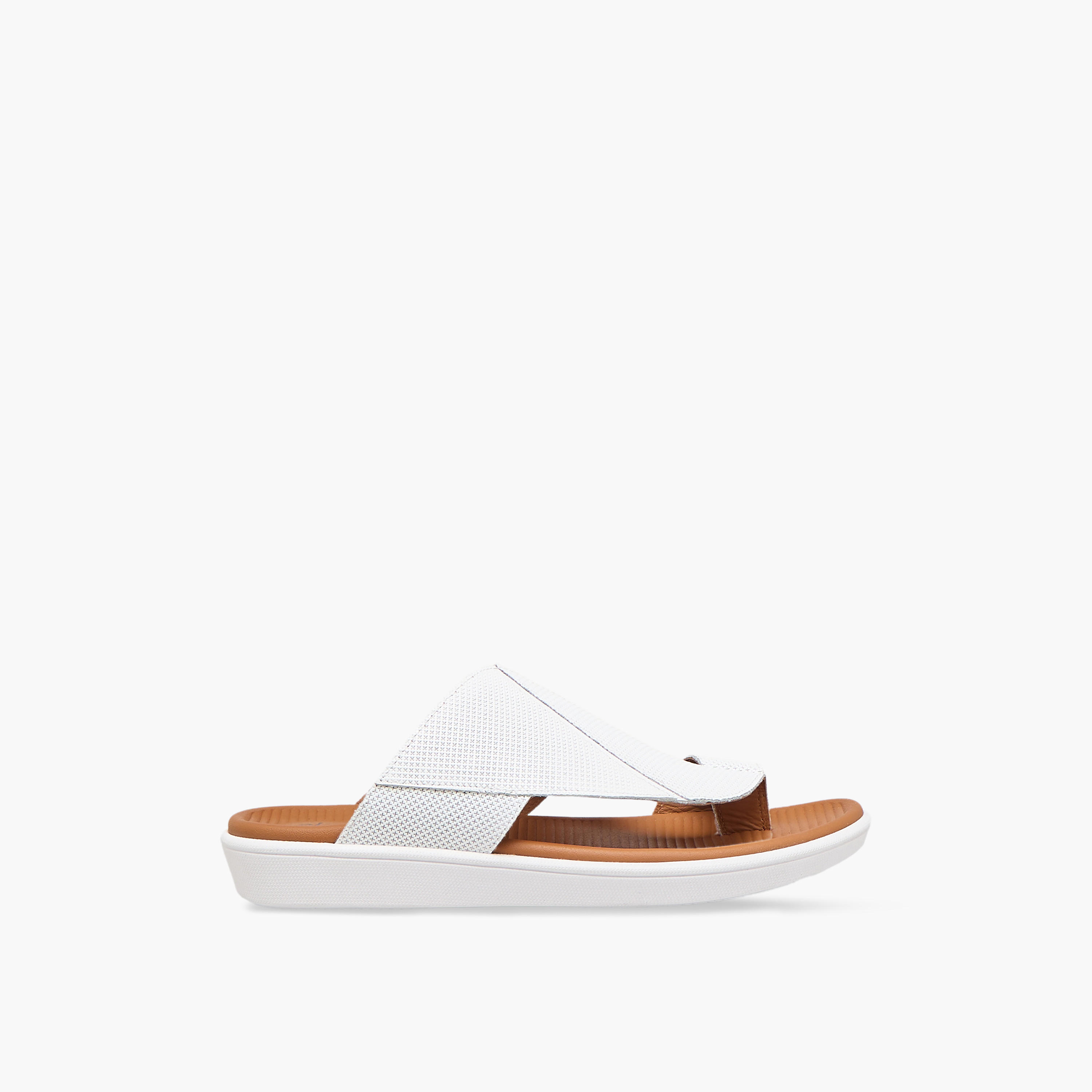 Al Waha Boys Slip-On Leather Arabic Sandals-boys-shoes-sandals-image-3