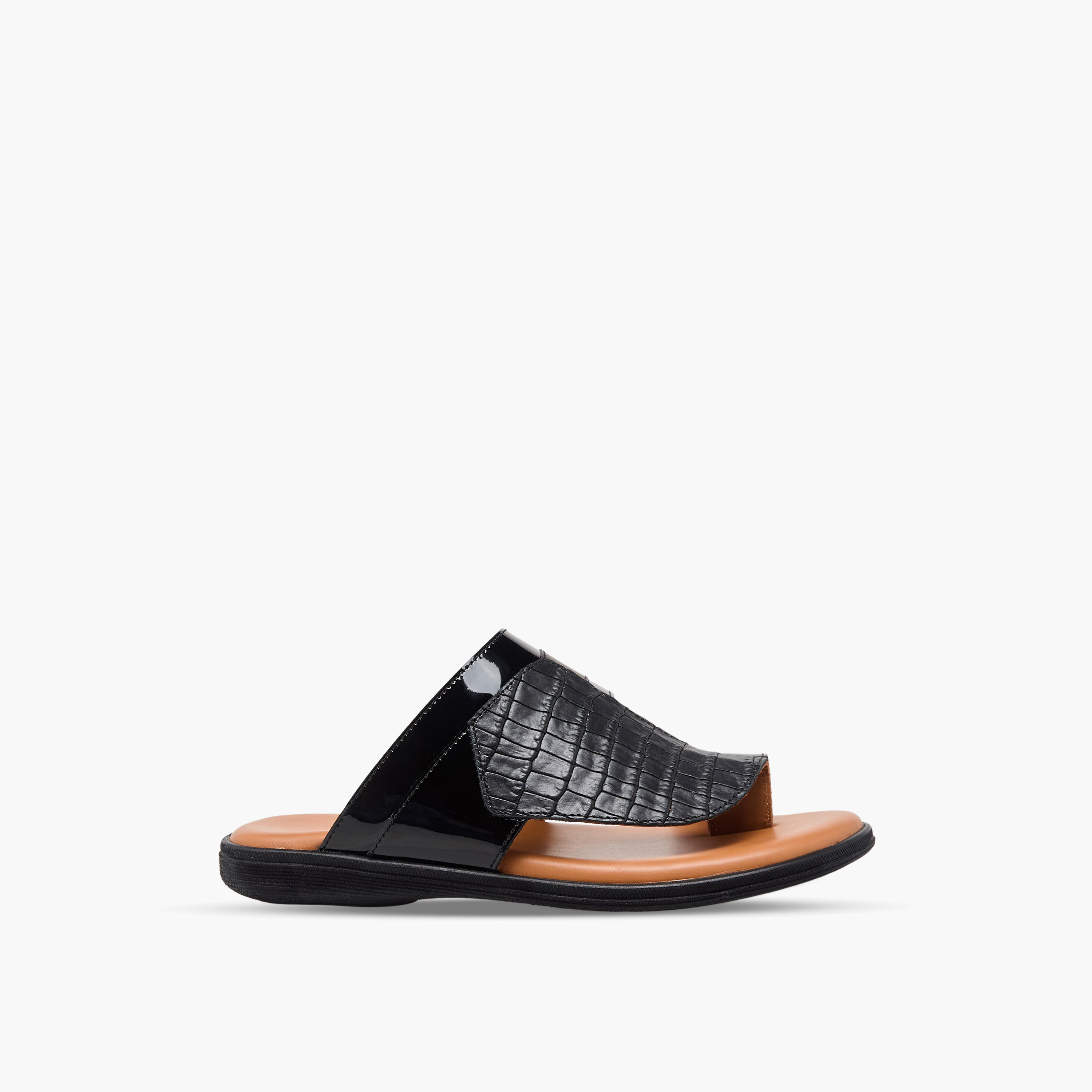 صندل عربي جلد سهل الارتداء للأولاد من الواحة-boys-shoes-sandals-image-3
