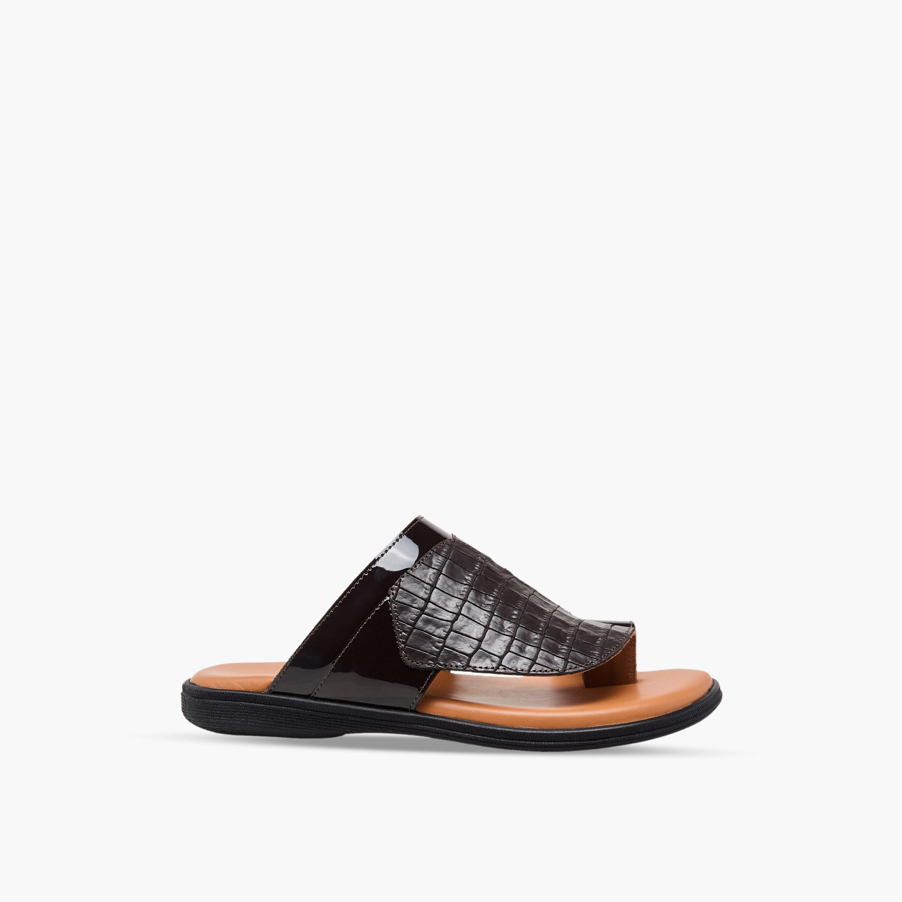 صندل عربي جلد سهل الارتداء للأولاد من الواحة-boys-shoes-sandals-image-3