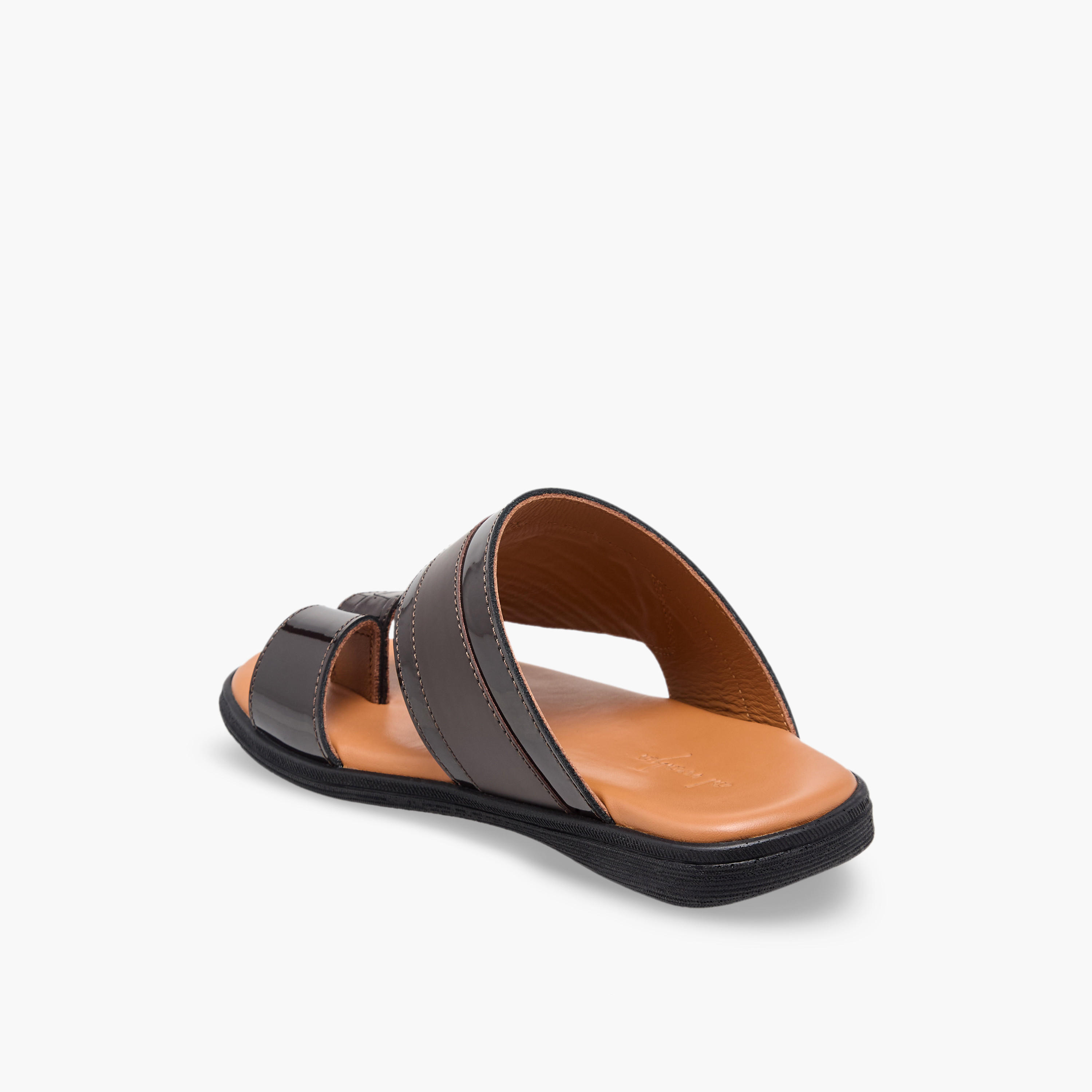 صندل عربي جلد سهل الارتداء للأولاد من الواحة-boys-shoes-sandals-image-4
