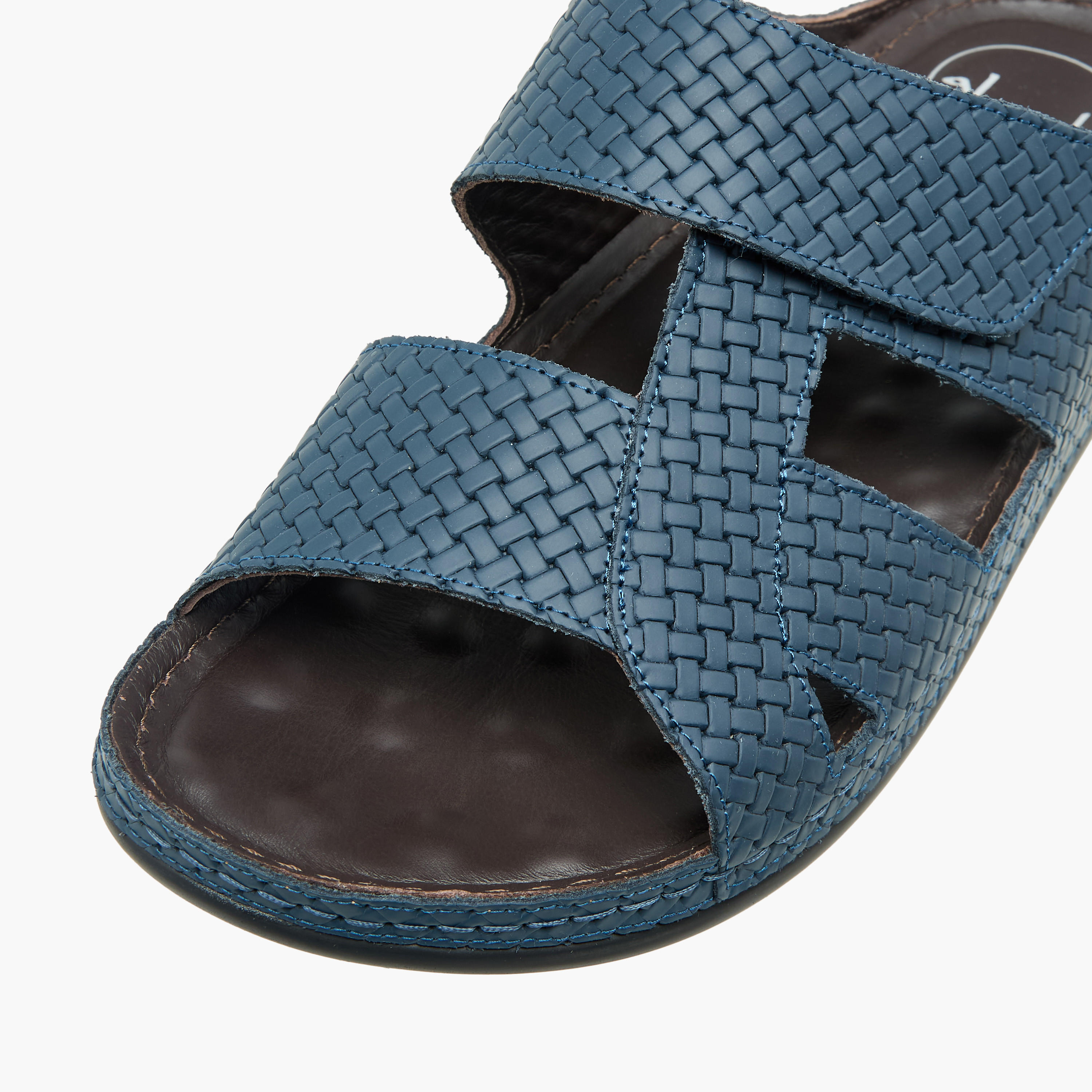Al Waha Men Textured Arabic Sandals-men-shoes-sandals-image-4