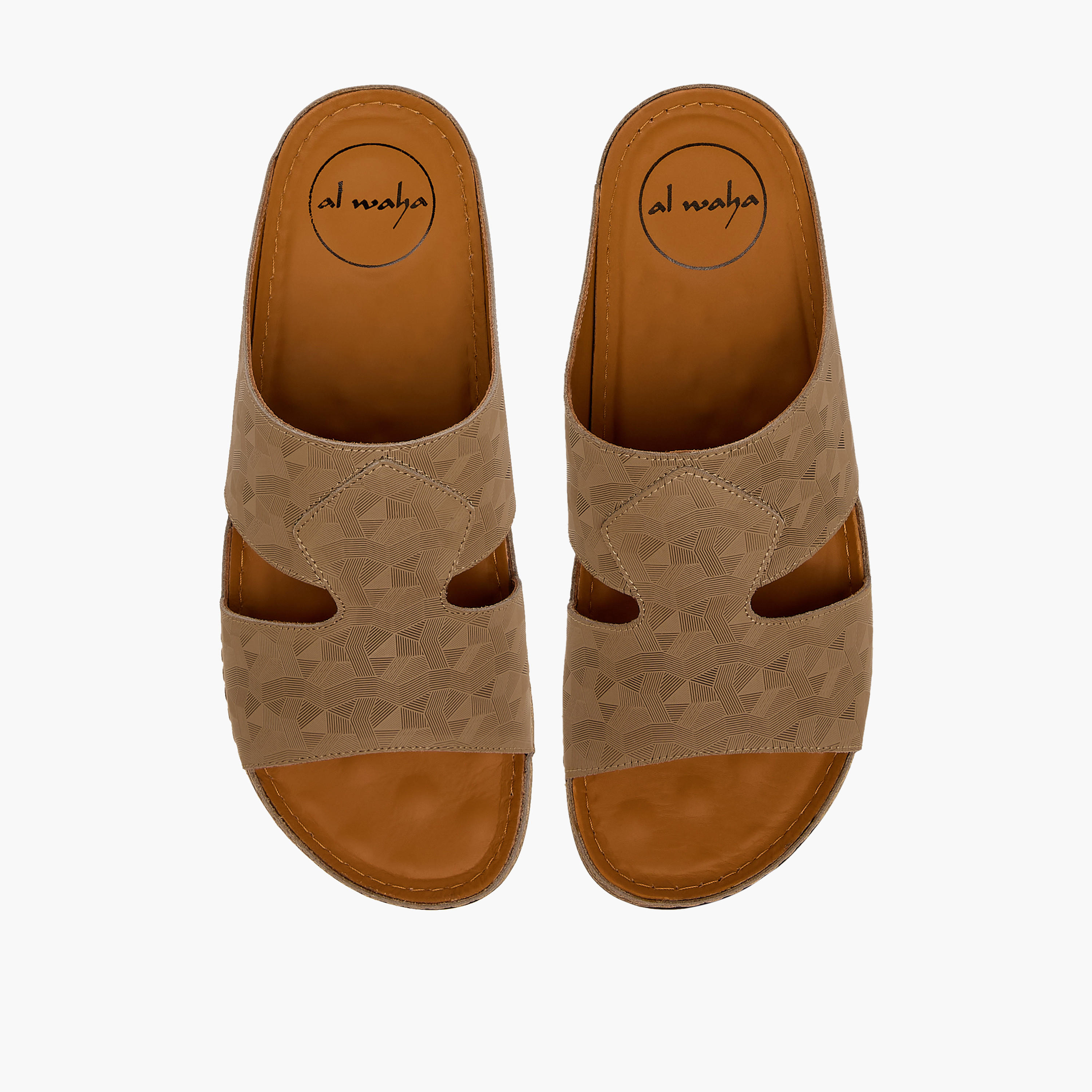 Al Waha Men Leather Arabic Sandals-men-shoes-sandals-image-1
