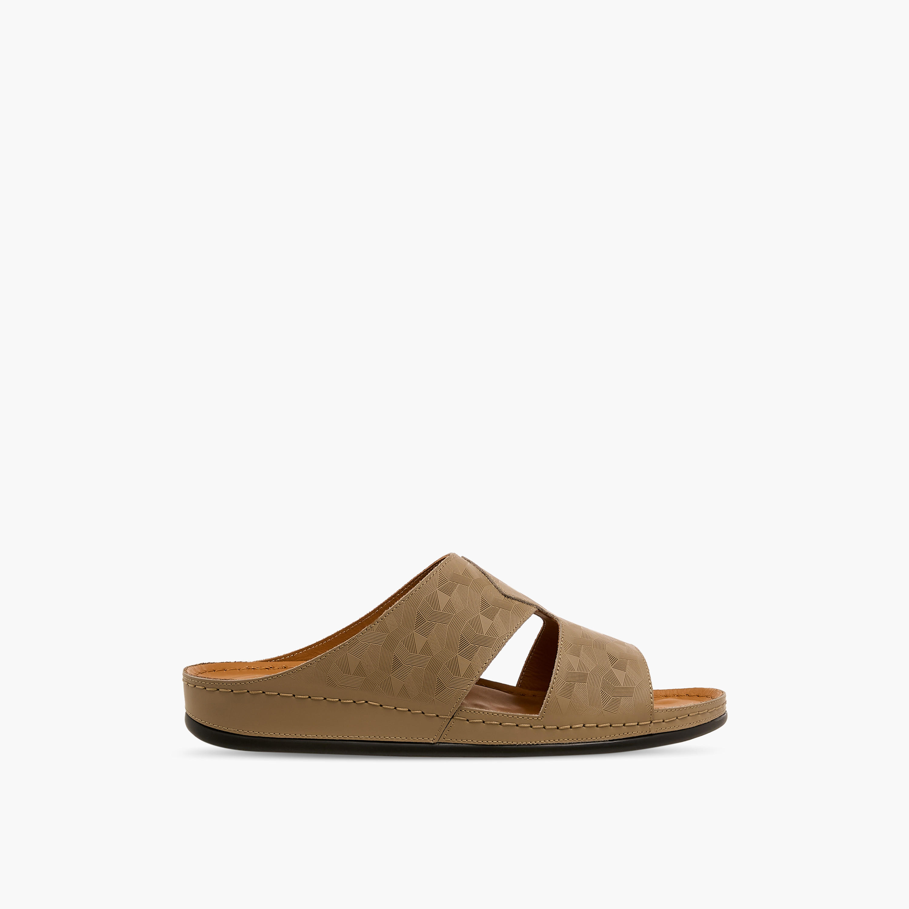 Al Waha Men Leather Arabic Sandals-men-shoes-sandals-image-3