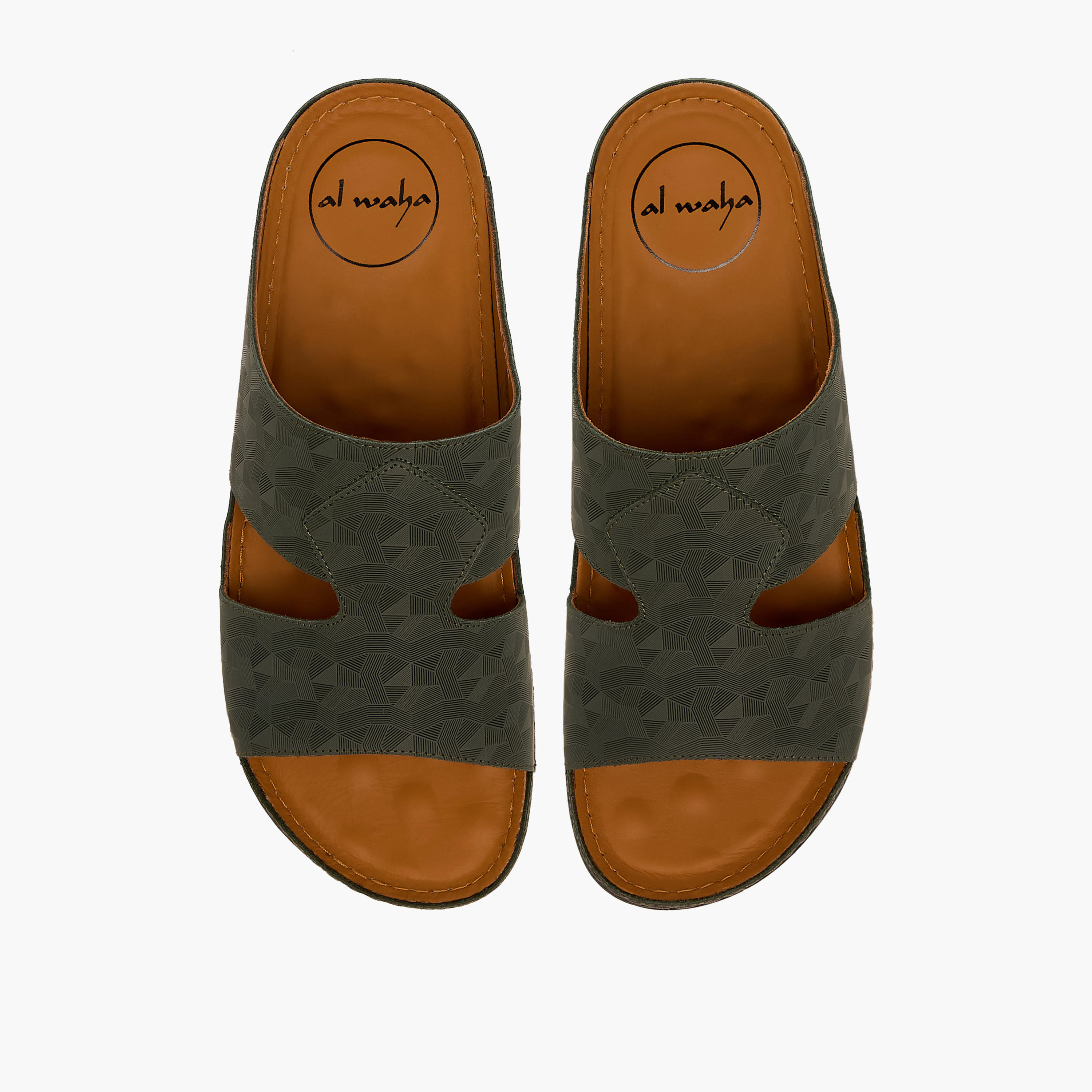 Al Waha Men Leather Arabic Sandals-men-shoes-sandals-image-1